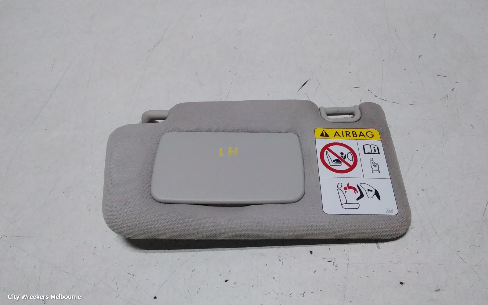 SUBARU LEVORG SUNVISOR, V1, LH SIDE, 05/2016 - 12/2020