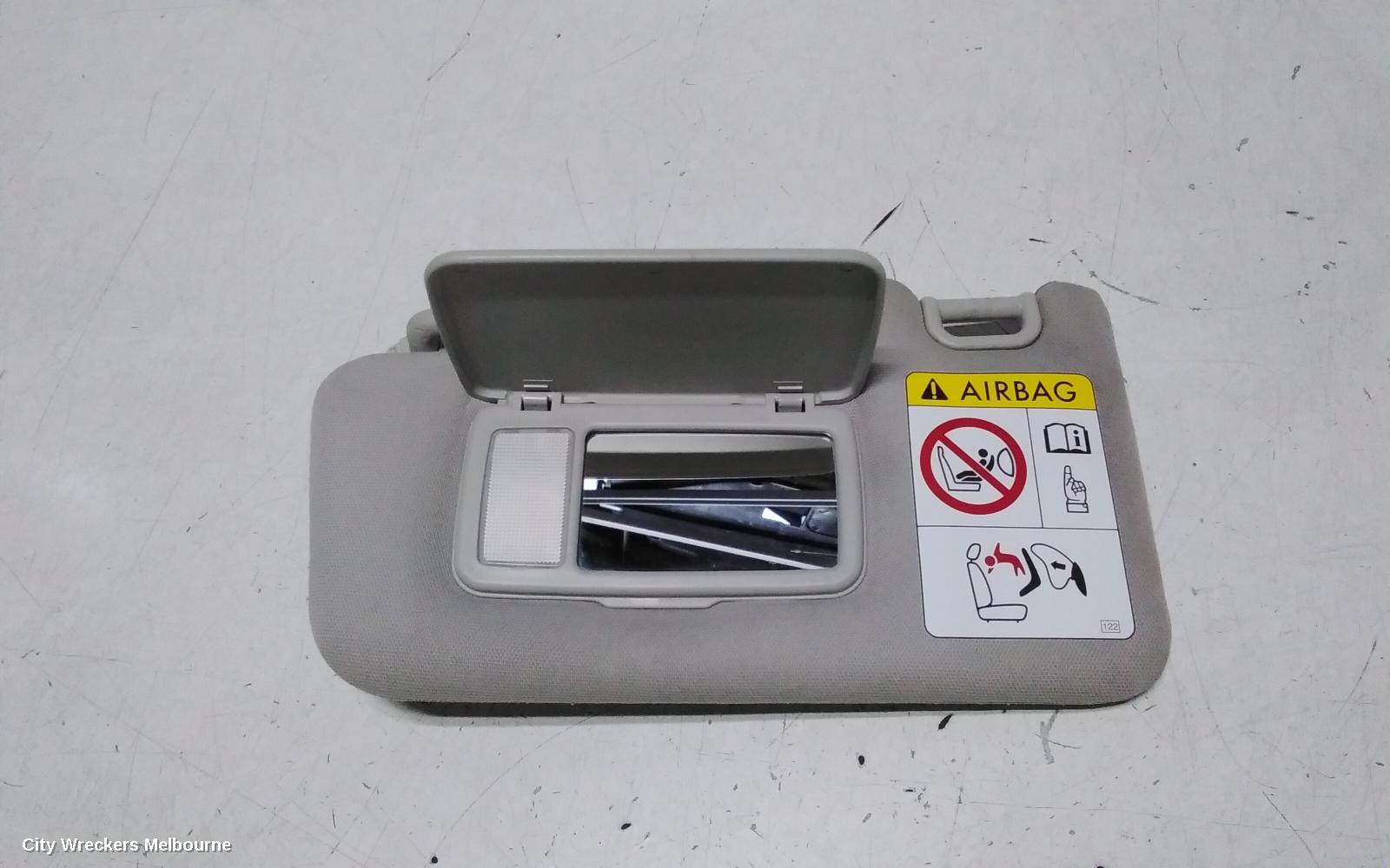 SUBARU LEVORG SUNVISOR, V1, LH SIDE, 05/2016 - 12/2020