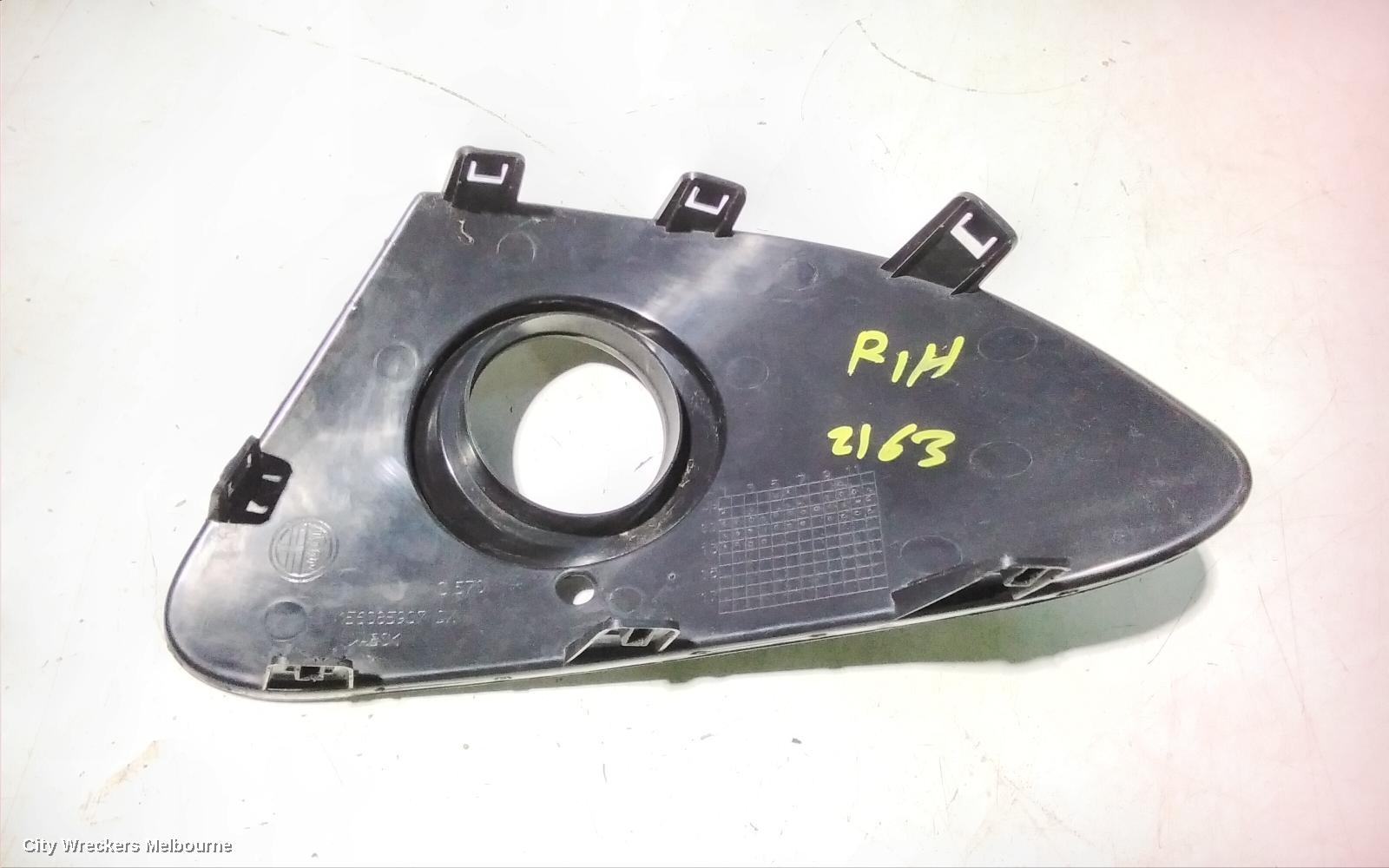 ALFA ROMEO GIULIETTA RIGHT INDICATOR/FOG/SIDE, BUMPER FOGLAMP, 940 SERIES, 06/2011 - 10/2016