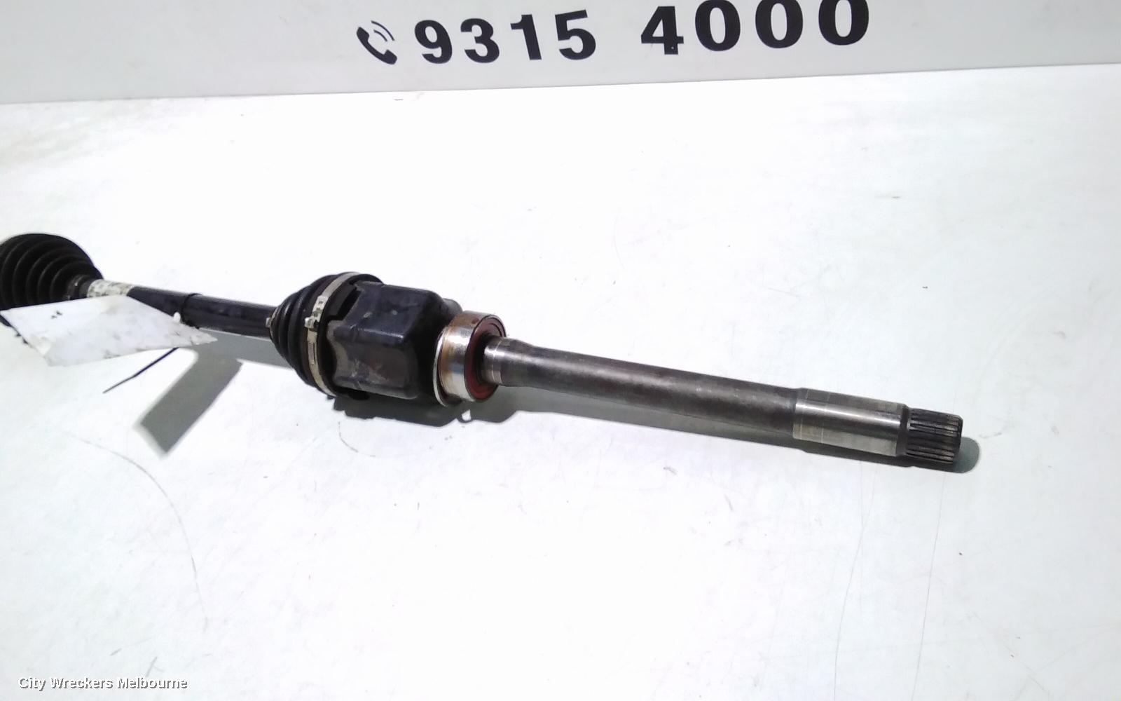 TOYOTA KLUGER RIGHT DRIVESHAFT, FRONT, AUTO, AWD, PETROL, 3.5, 2GR-FE, U660F, GSU50-GSU55, 12/2013 - 10/2016