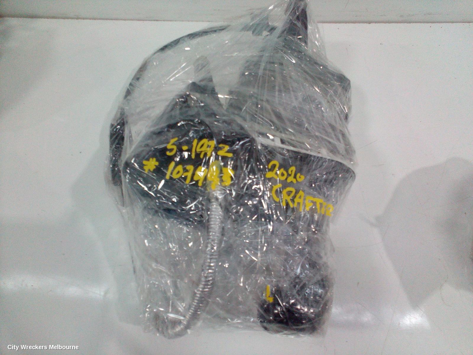 VOLKSWAGEN CRAFTER GEAR STICK/SHIFTER, SY1, 08/2017 ONWARDS