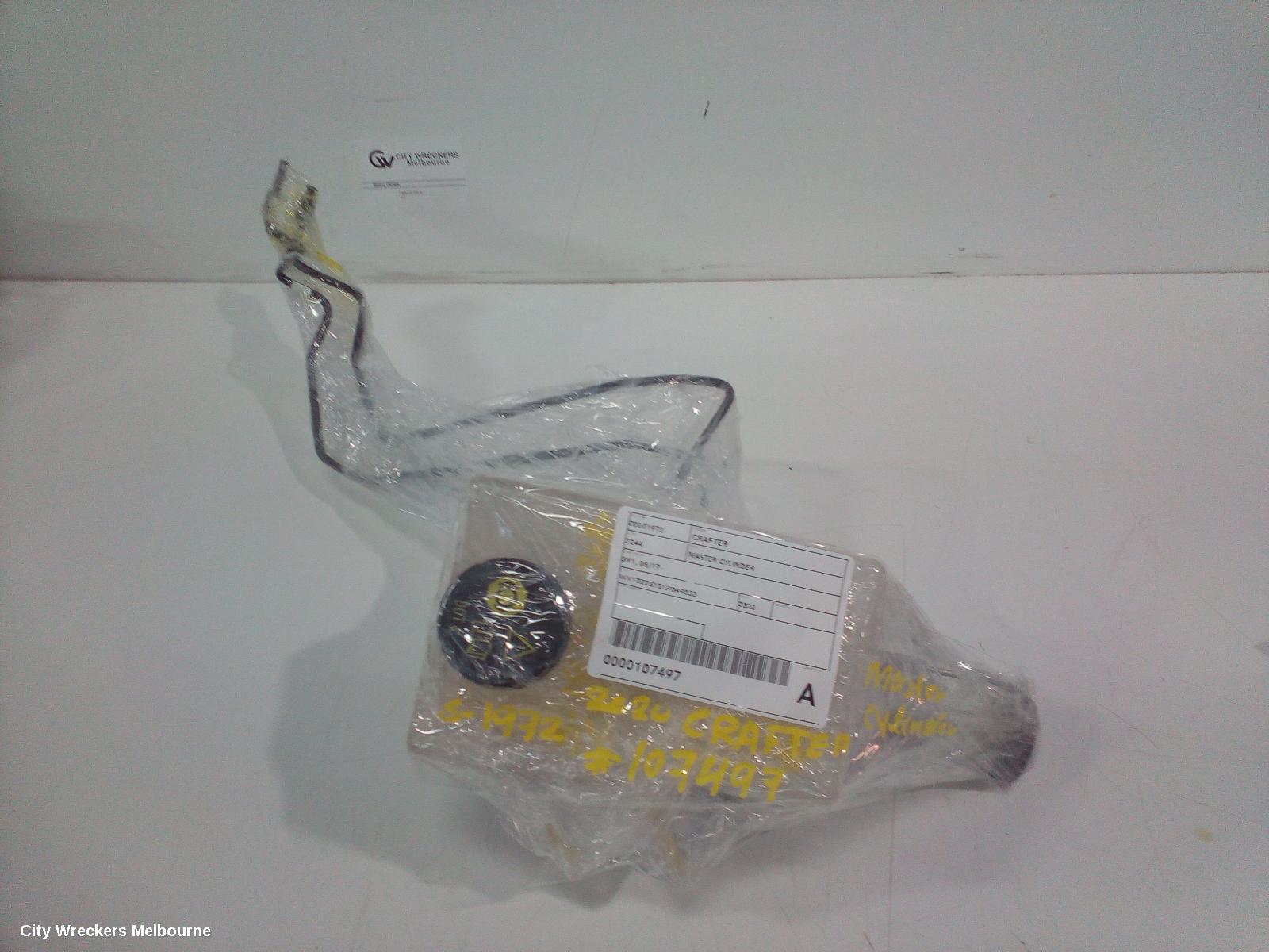 VOLKSWAGEN CRAFTER MASTER CYLINDER, SY1, 08/2017 ONWARDS
