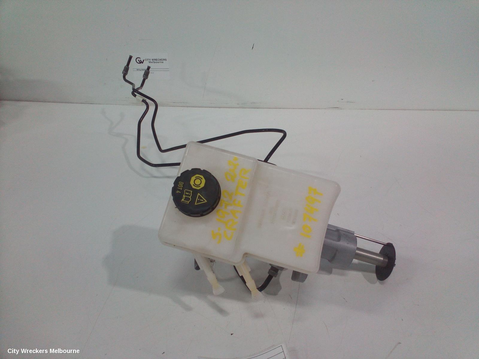 VOLKSWAGEN CRAFTER MASTER CYLINDER, SY1, 08/2017 ONWARDS
