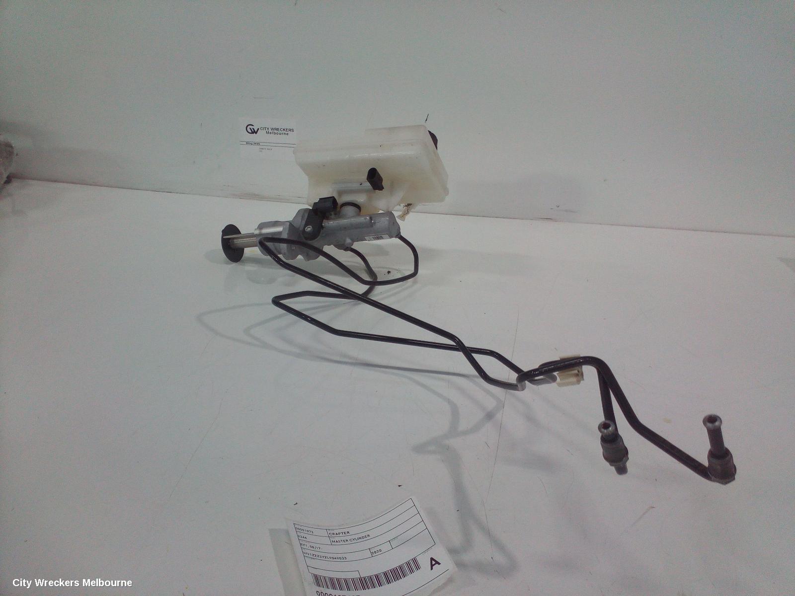 VOLKSWAGEN CRAFTER MASTER CYLINDER, SY1, 08/2017 ONWARDS