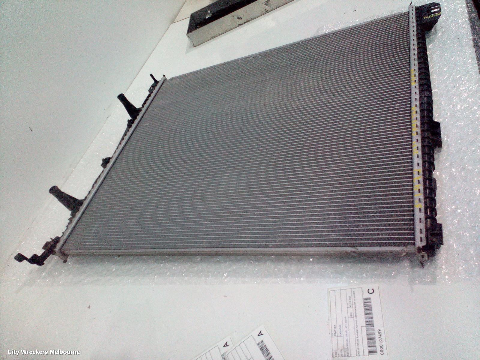 VOLKSWAGEN CRAFTER RADIATOR, AUTO/MANUAL, DIESEL, SY1, 08/2017 ONWARDS