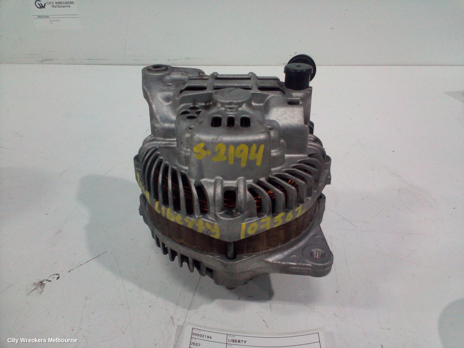 SUBARU LIBERTY ALTERNATOR, PETROL, 2.5, EJ25, 4TH GEN, 09/2003 - 08/2009