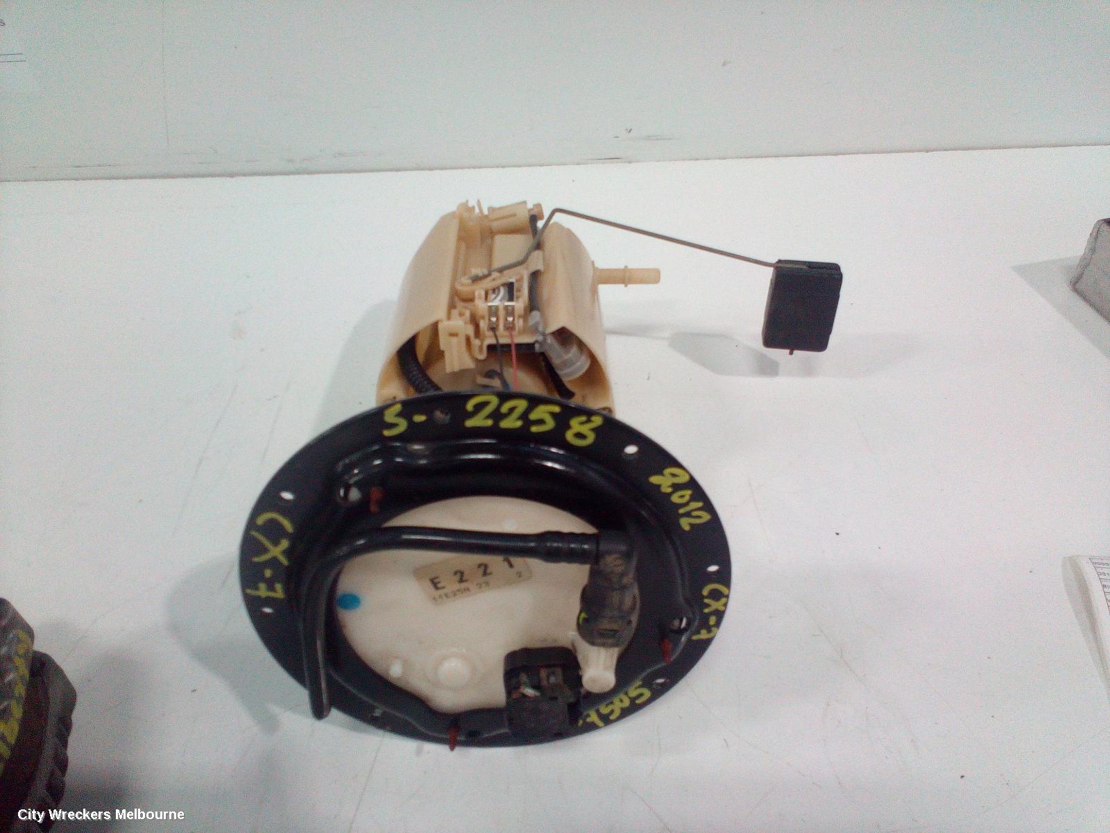 MAZDA CX7 FUEL PUMP, 2.3, PETROL, IN TANK, TURBO, ER, 11/2006 - 02/2012