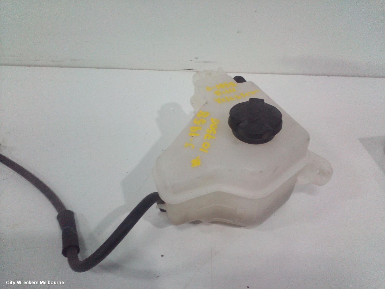 HYUNDAI VELOSTER OVERFLOW BOTTLE, FS, TURBO, 05/2013 - 02/2018