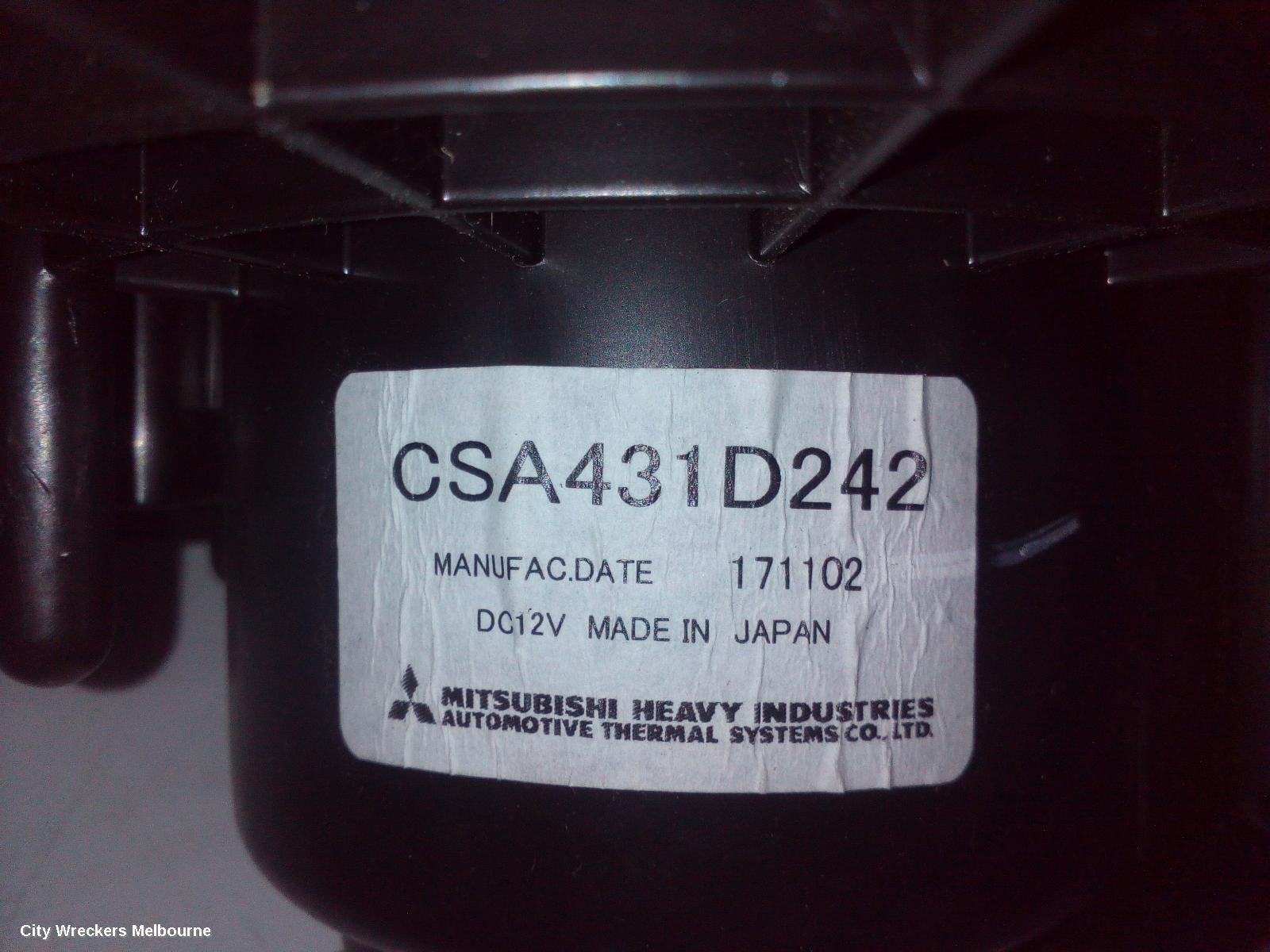 SUZUKI SWIFT HEATER FAN MOTOR, AZ, 04/2017 - 03/2025