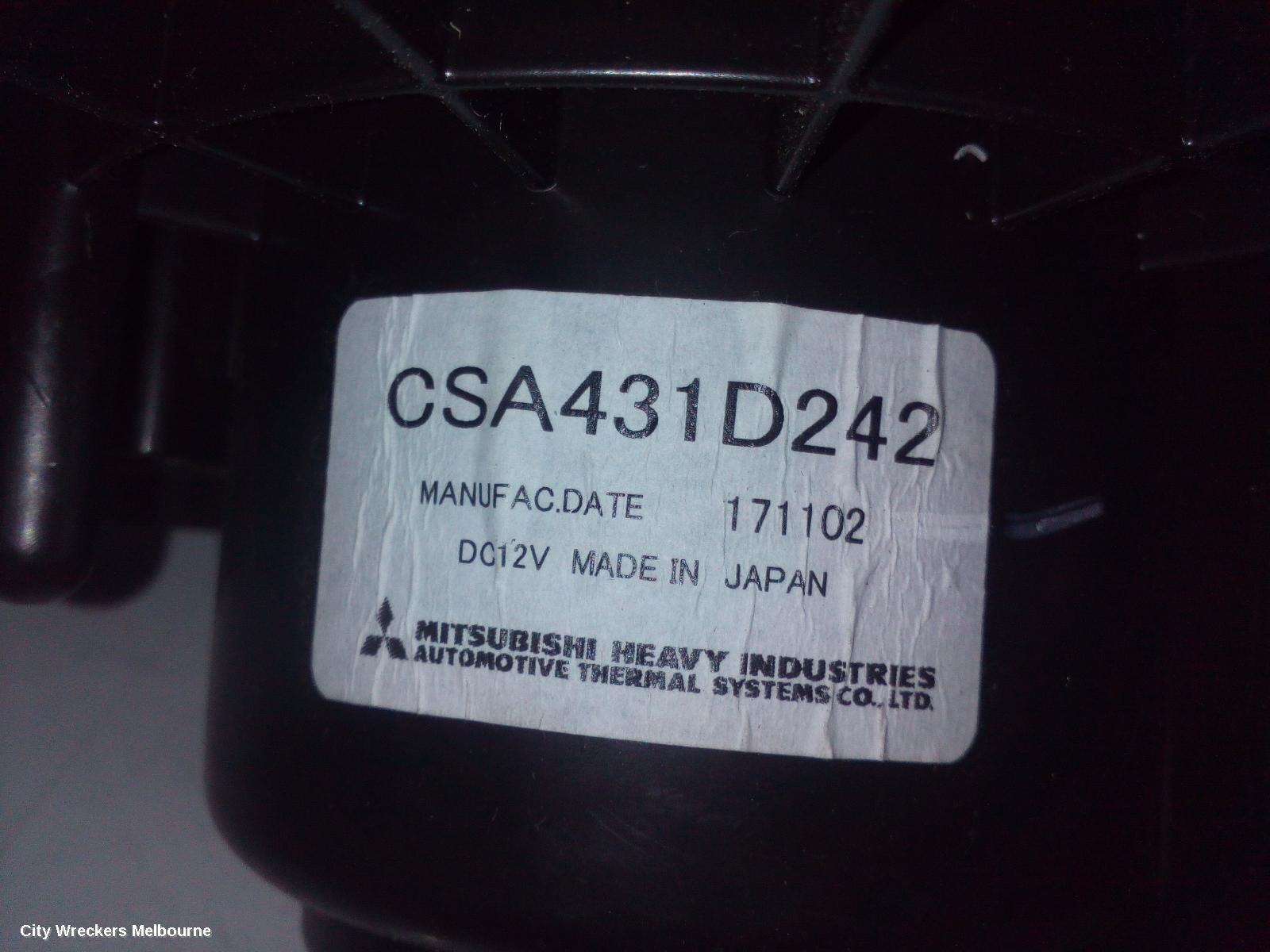 SUZUKI SWIFT HEATER FAN MOTOR, AZ, 04/2017 - 03/2025