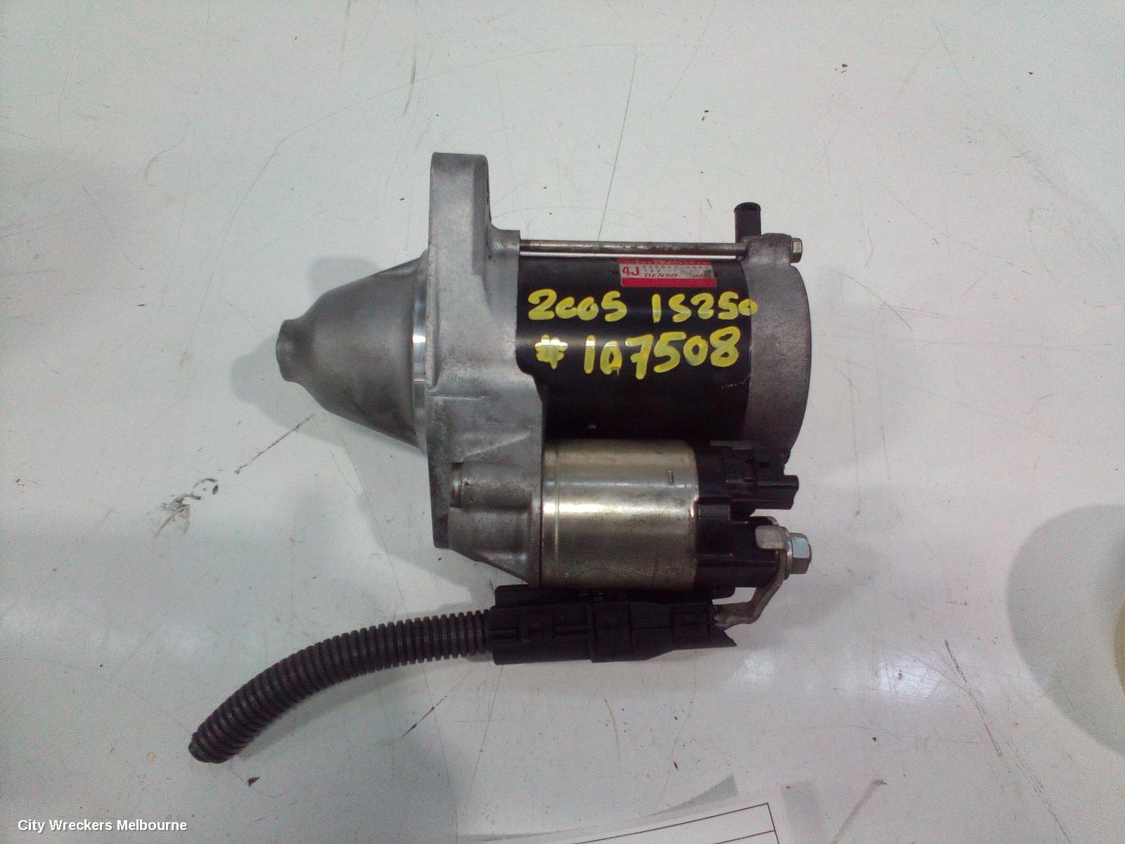 LEXUS IS250/IS250C STARTER, IS250/IS250C, 2.5, 4GR, GSE20R, 11/2005 - 12/2014