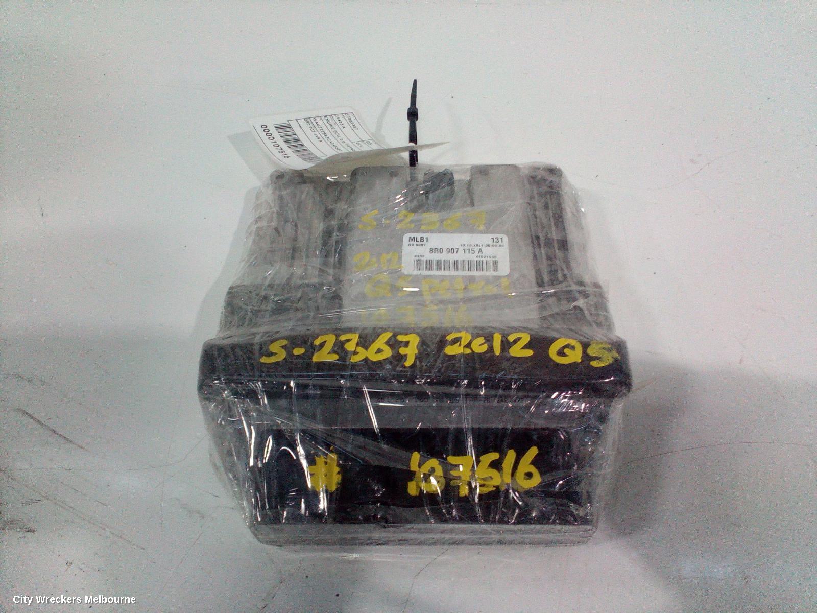 AUDI Q5 ECU, ENGINE ECU, 2.0, PETROL, CDNC CODE, ECU ONLY, 8R, 03/2009 - 10/2012