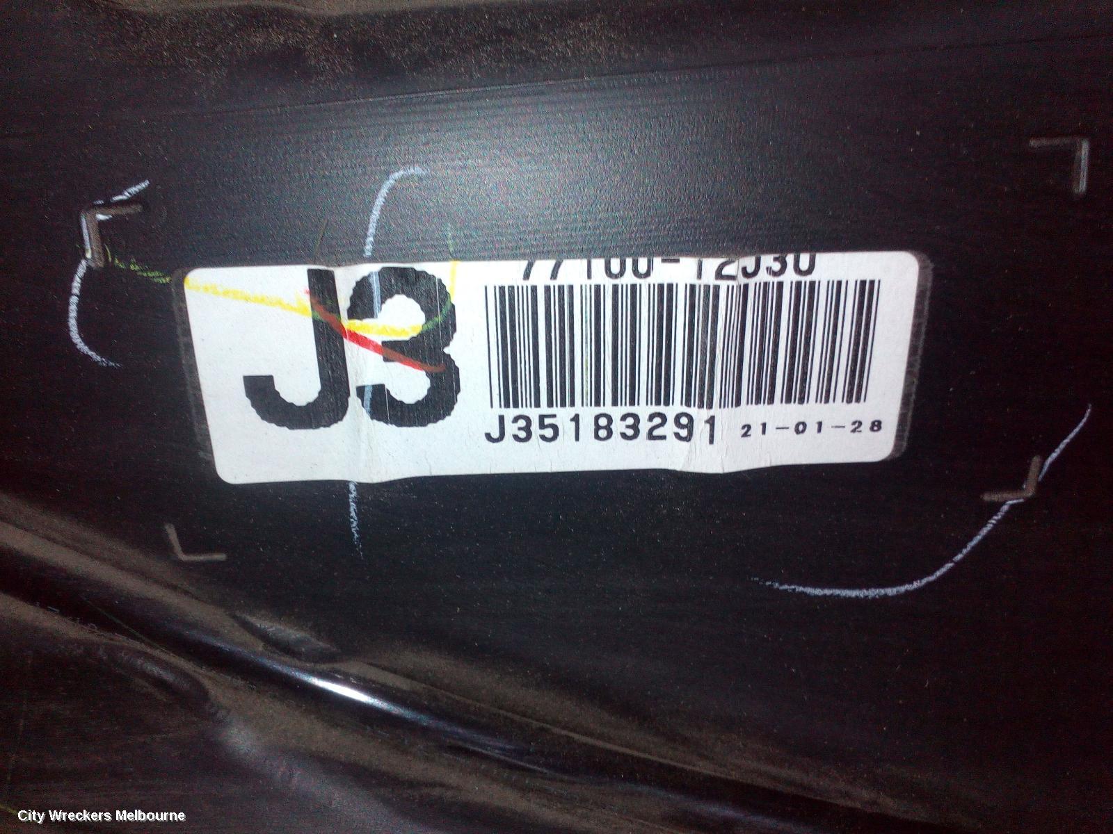 TOYOTA COROLLA FUEL TANK, ZWE211R, PETROL, HYBRID, 07/2018 ONWARDS