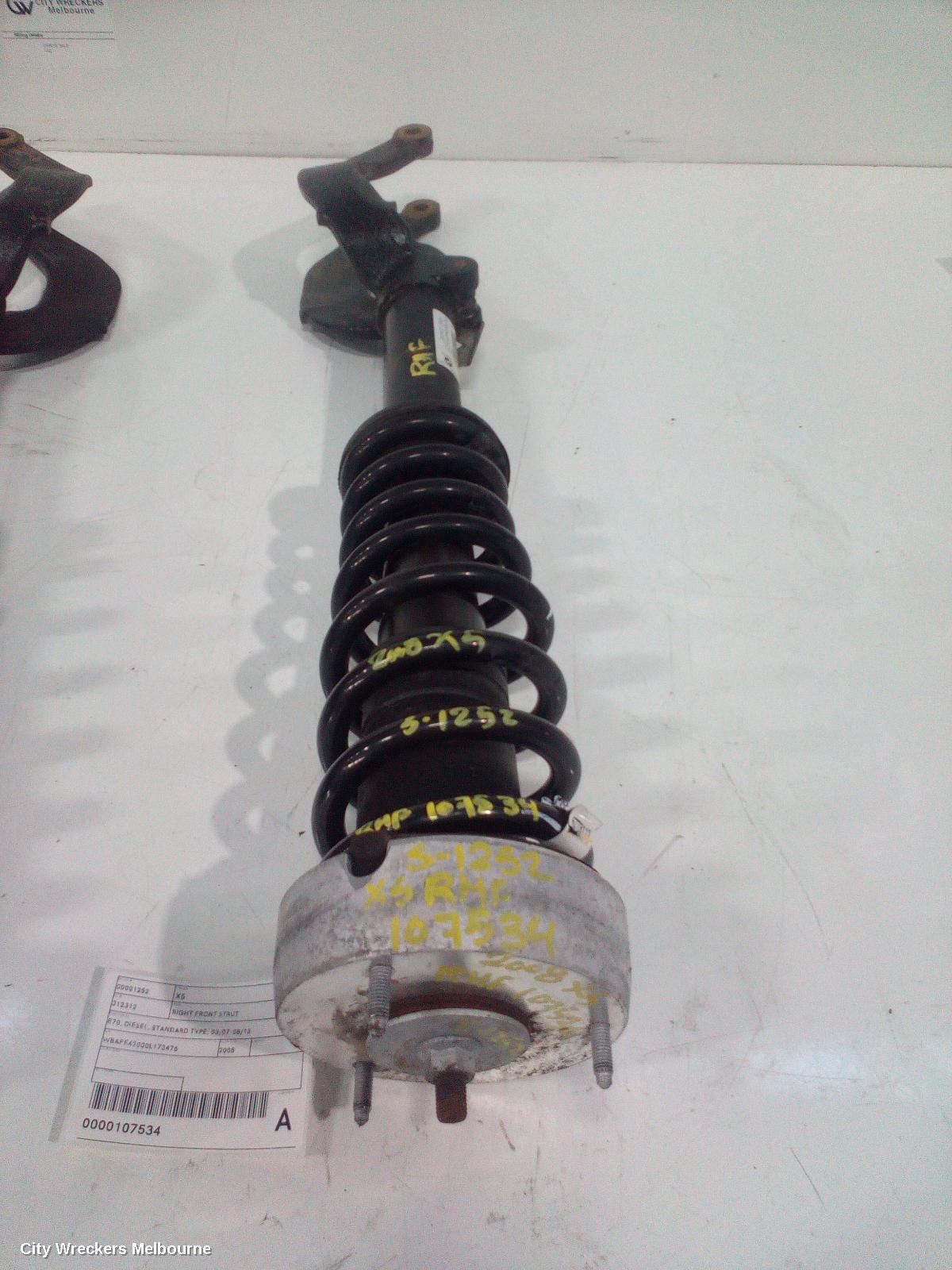 BMW X5 RIGHT FRONT STRUT, E70, DIESEL, STANDARD TYPE, 03/2007 - 08/2013