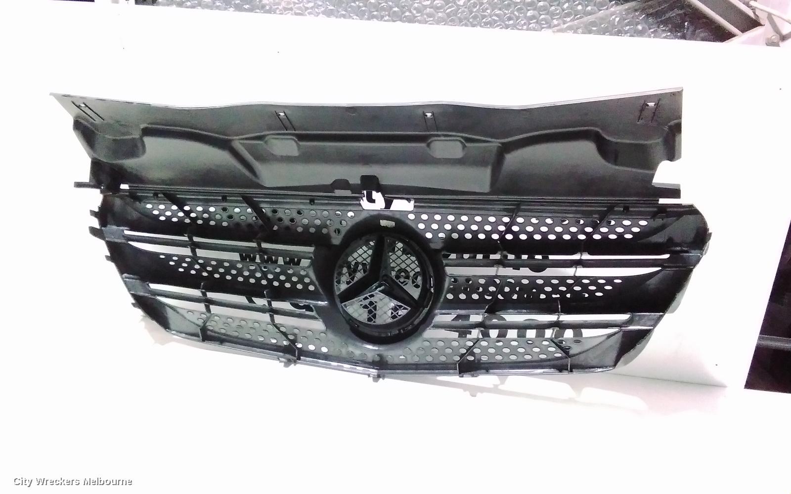 MERCEDES VITO GRILLE, RADIATOR GRILLE, SILVER INSERT, 447, 03/2015 - 10/2020