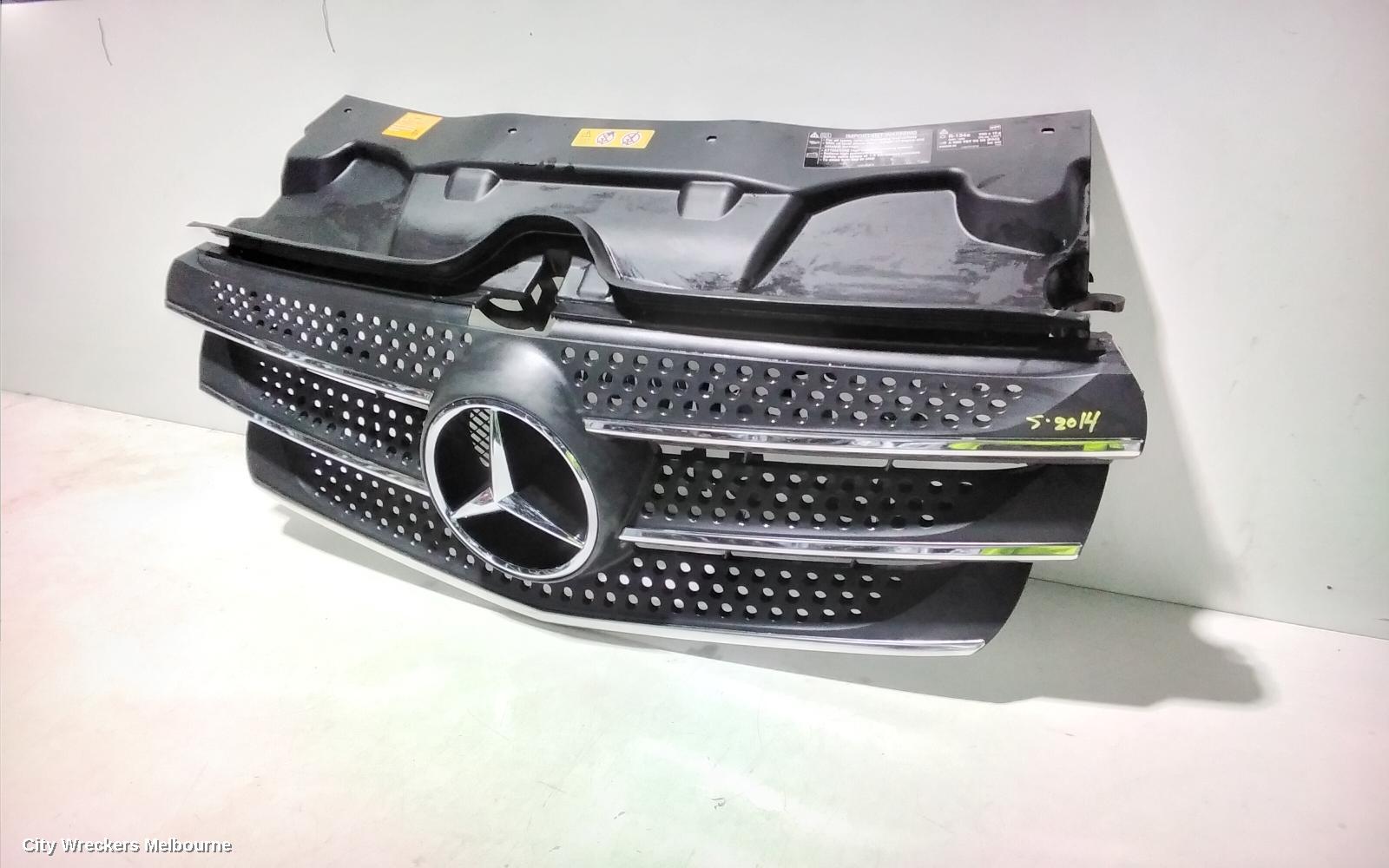 MERCEDES VITO GRILLE, RADIATOR GRILLE, SILVER INSERT, 447, 03/2015 - 10/2020