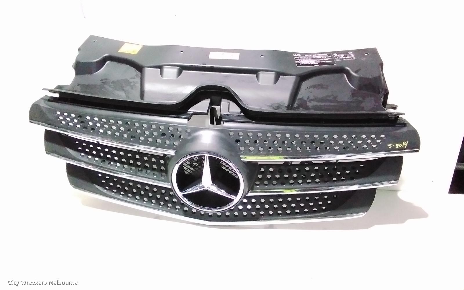 MERCEDES VITO GRILLE, RADIATOR GRILLE, SILVER INSERT, 447, 03/2015 - 10/2020