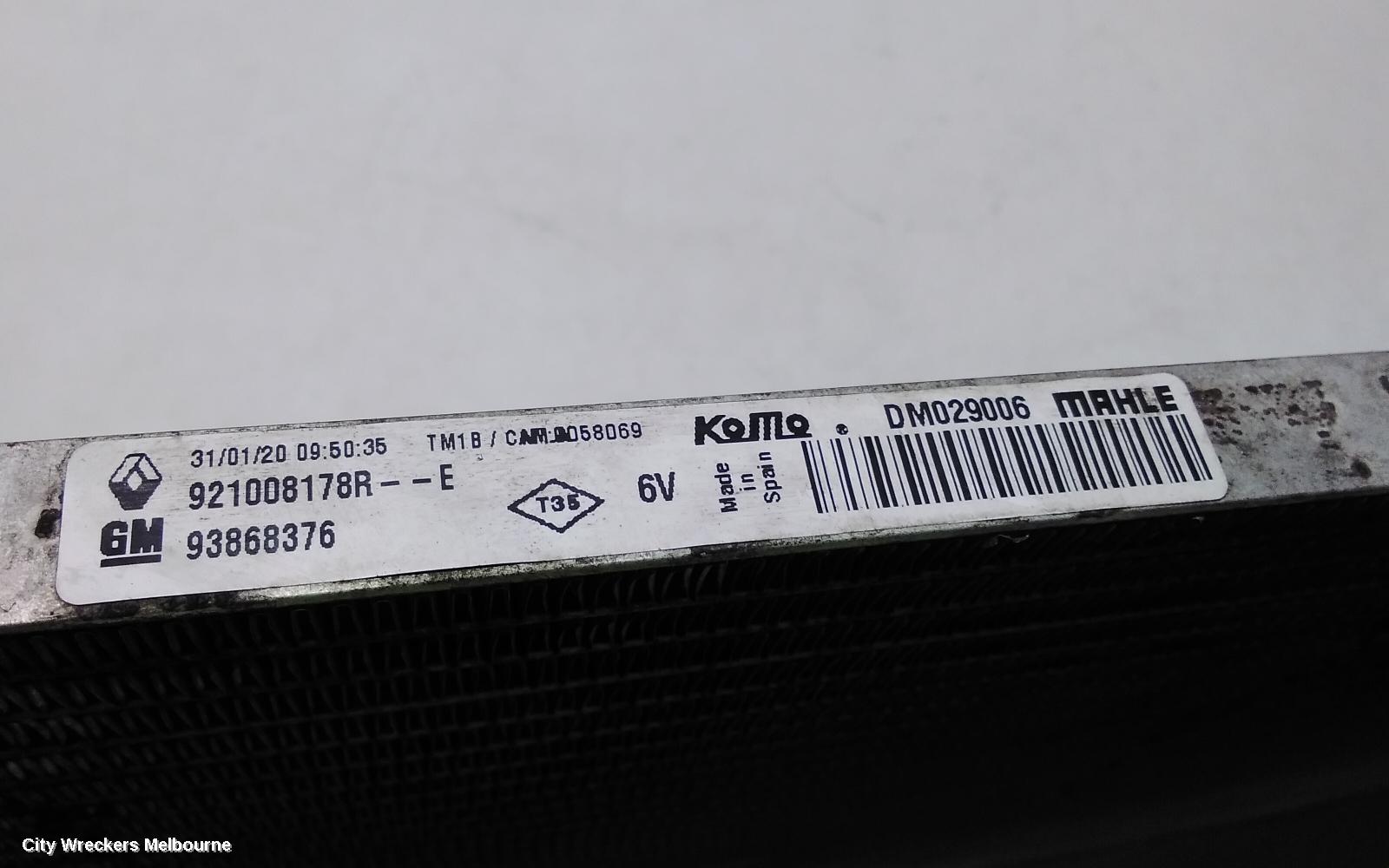 MITSUBISHI EXPRESS A/C CONDENSER, 1.6, DIESEL, SN, 03/2020 - 12/2022