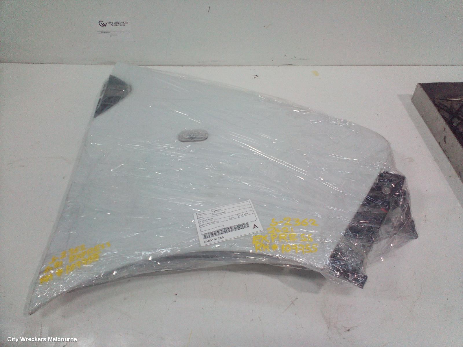 MITSUBISHI EXPRESS RIGHT GUARD, SN, 03/2020 - 12/2022
