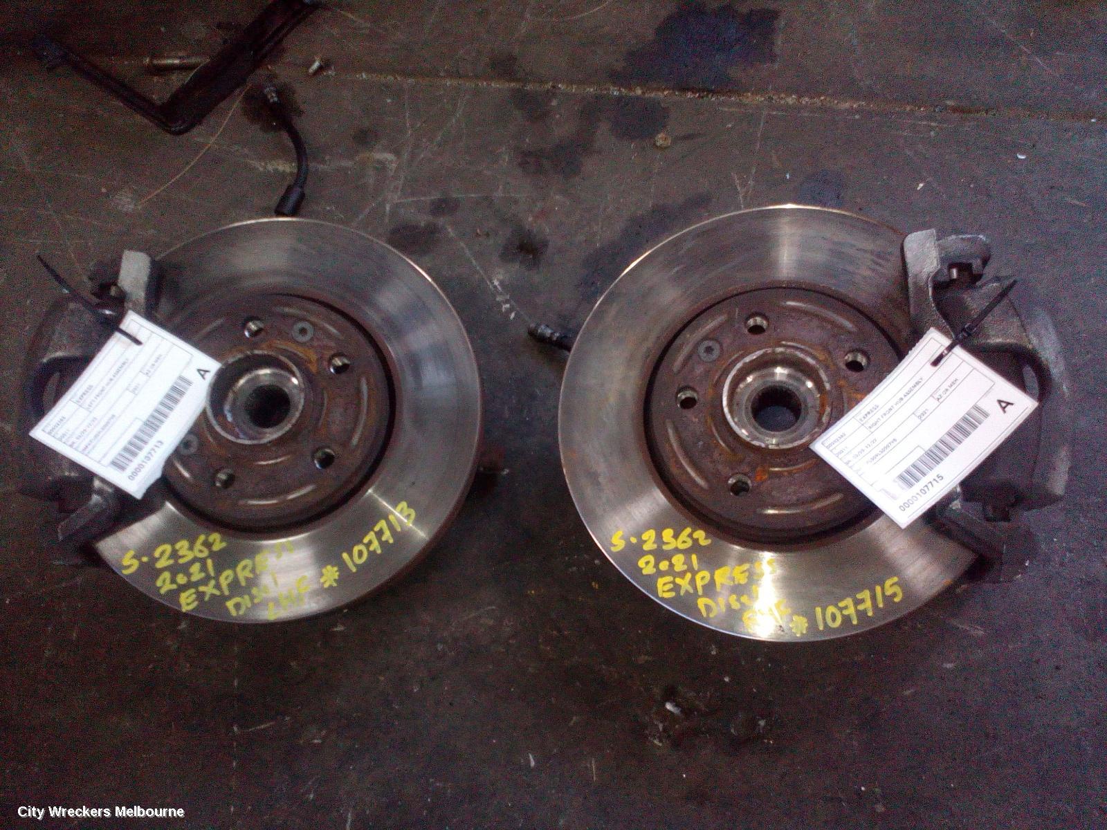 MITSUBISHI EXPRESS LEFT FRONT HUB ASSEMBLY, SN, 03/2020 - 12/2022