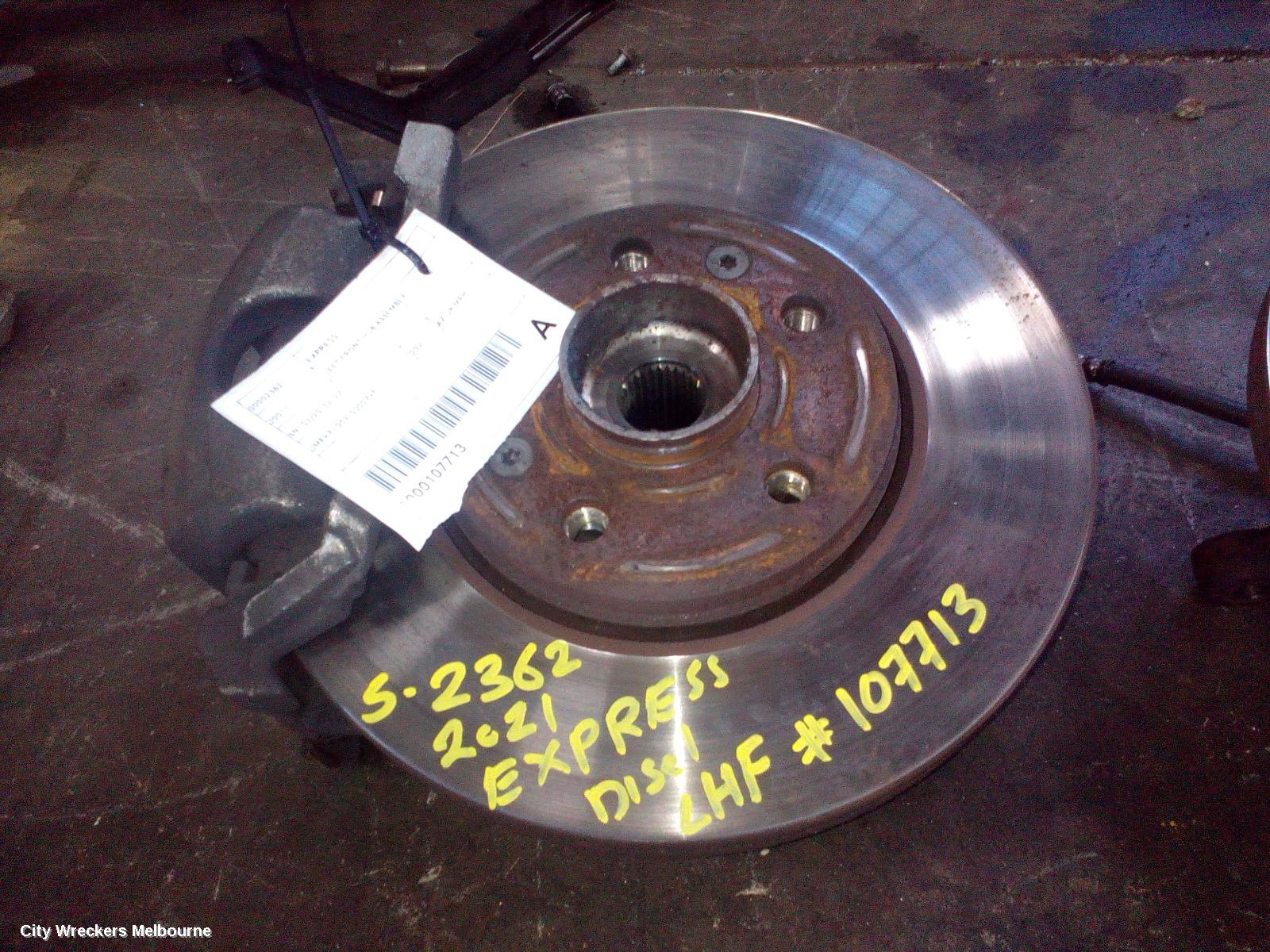 MITSUBISHI EXPRESS LEFT FRONT HUB ASSEMBLY, SN, 03/2020 - 12/2022