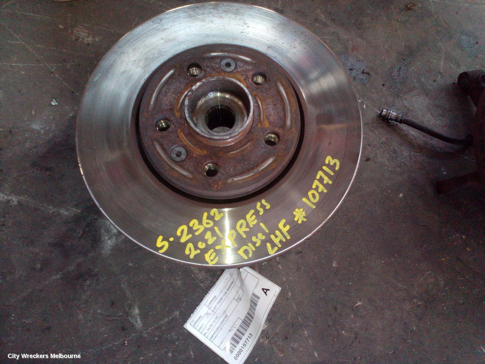 MITSUBISHI EXPRESS LEFT FRONT HUB ASSEMBLY, SN, 03/2020 - 12/2022