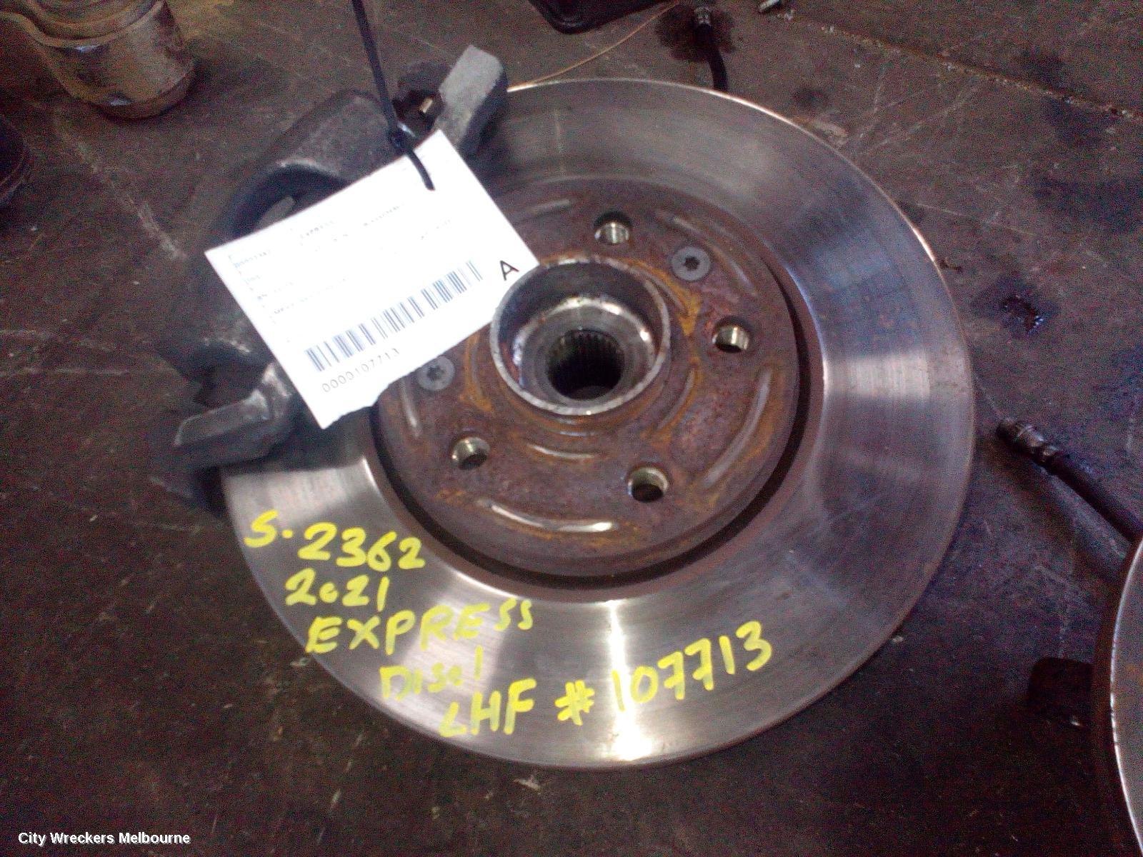 MITSUBISHI EXPRESS LEFT FRONT HUB ASSEMBLY, SN, 03/2020 - 12/2022