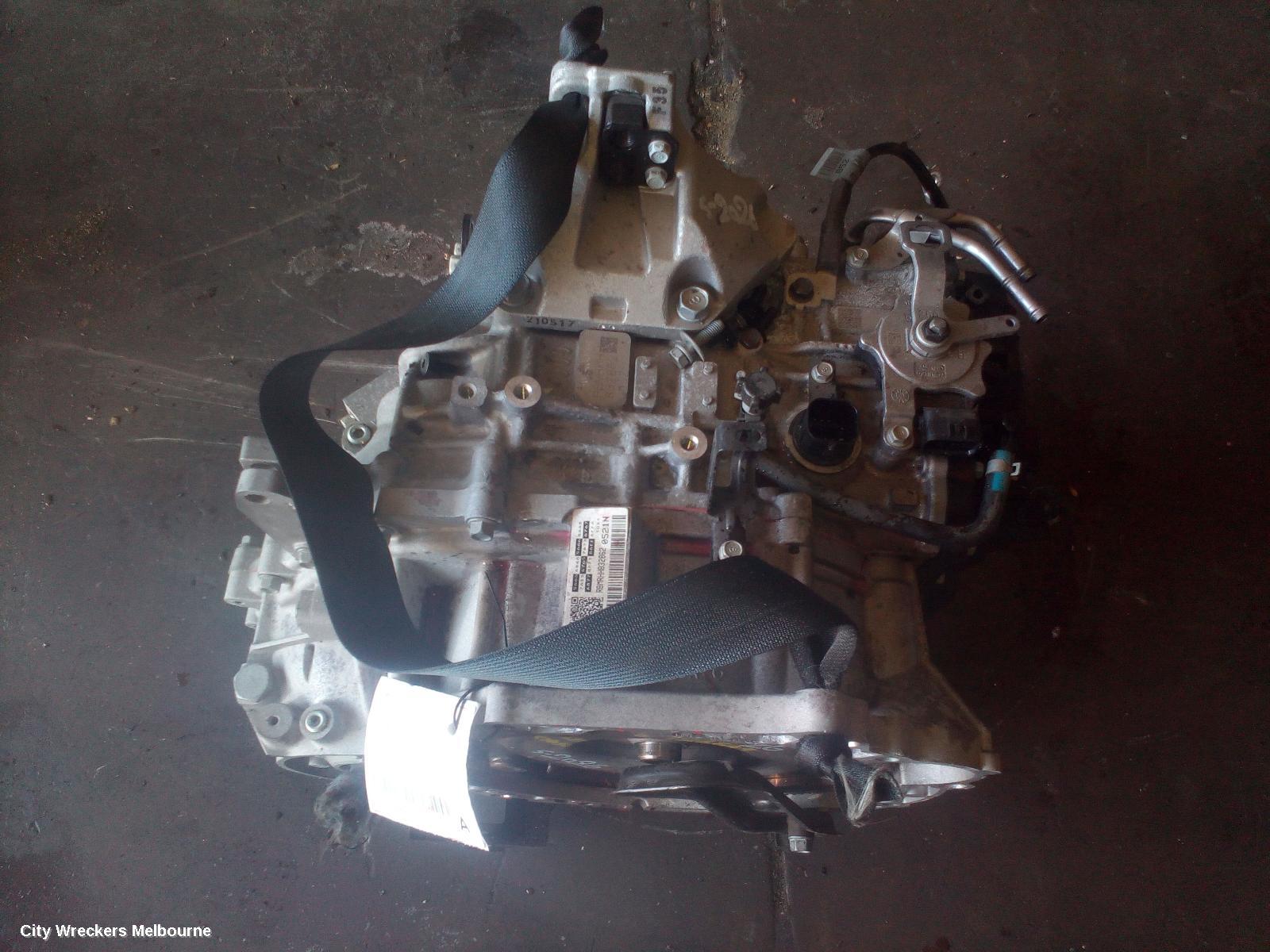 KIA CERATO TRANS/GEARBOX, AUTO, 6 SPEED, PETROL, 2.0, G4NA, BD, 04/2018 ONWARDS