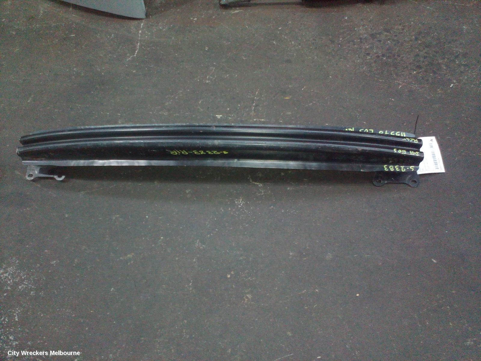 VOLKSWAGEN EOS R/BAR BRACKET/REINFO, MAIN REINFORCEMENT, 1F, 02/2007 - 12/2014