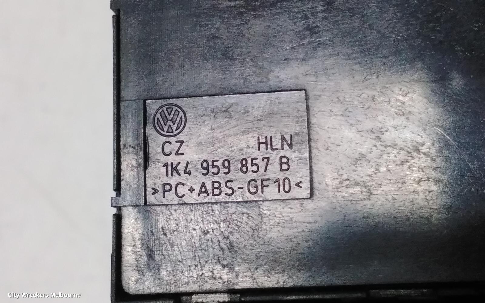 VOLKSWAGEN TIGUAN PWR DR WIND SWITCH, RH FRONT (MASTER SWITCH), W/ CHROME ON SWITCHES TYPE, 5N, 06/2010 - 08/2016