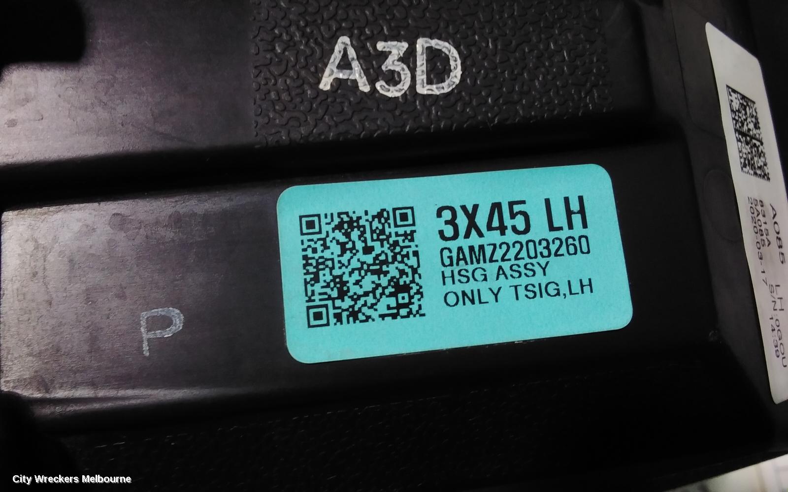 MITSUBISHI ASX LEFT INDICATOR/FOG/SIDE, BUMPER FOGLAMP W/ TURN SIGNAL, XD, 06/2019 ONWARDS