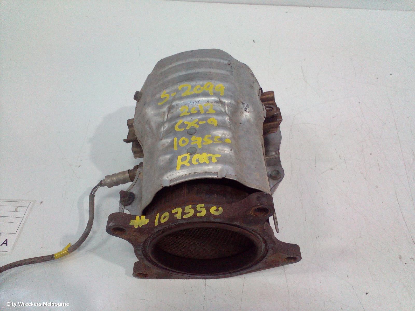 MAZDA CX9 CATALYTIC CONVERTER, BOLT ON CAT TYPE (TO MANIFOLD), 3.7, PETROL, REAR, TB, 12/2007 - 12/2015