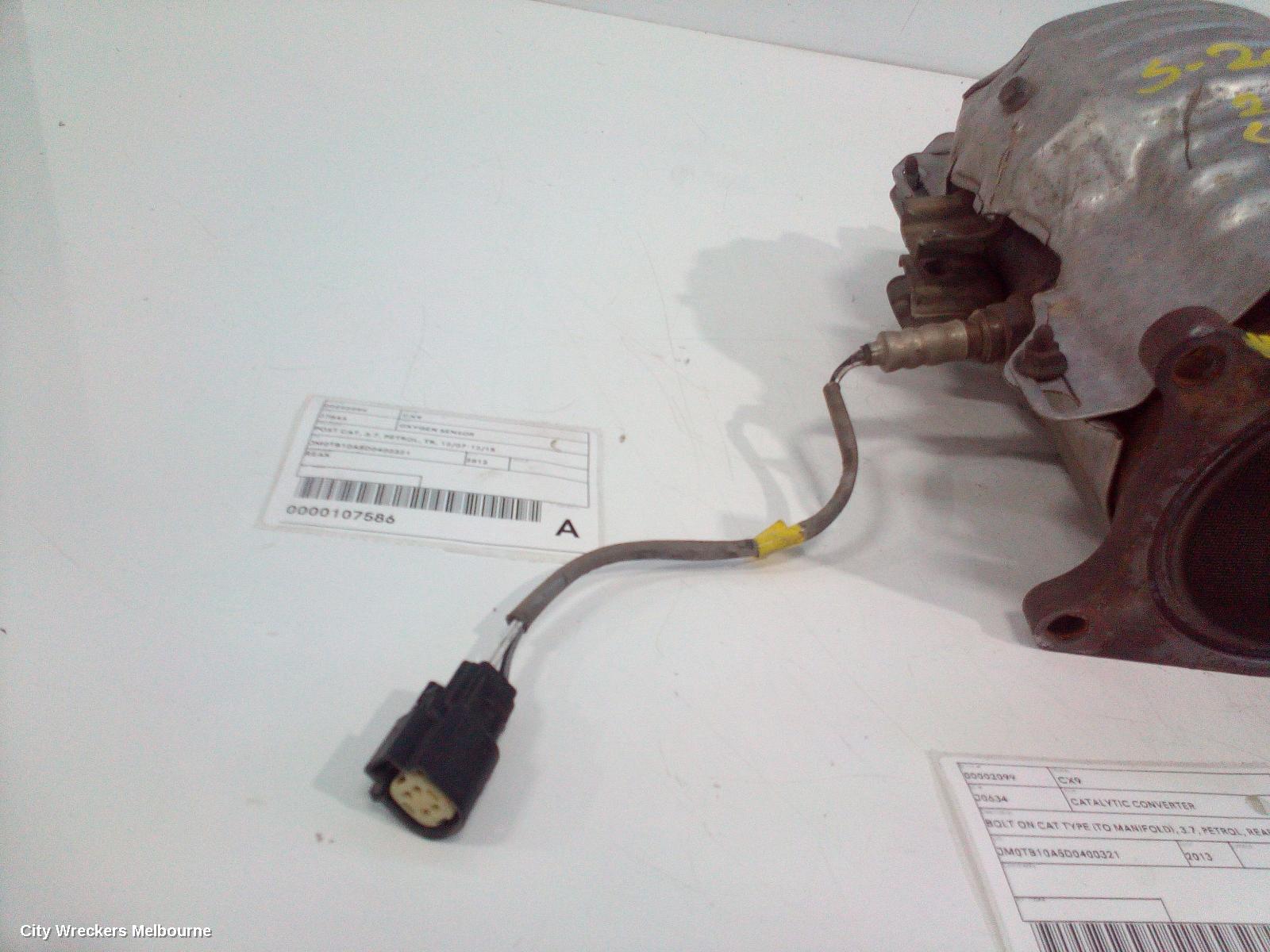MAZDA CX9 OXYGEN SENSOR, POST CAT, 3.7, PETROL, TB, 12/2007 - 12/2015