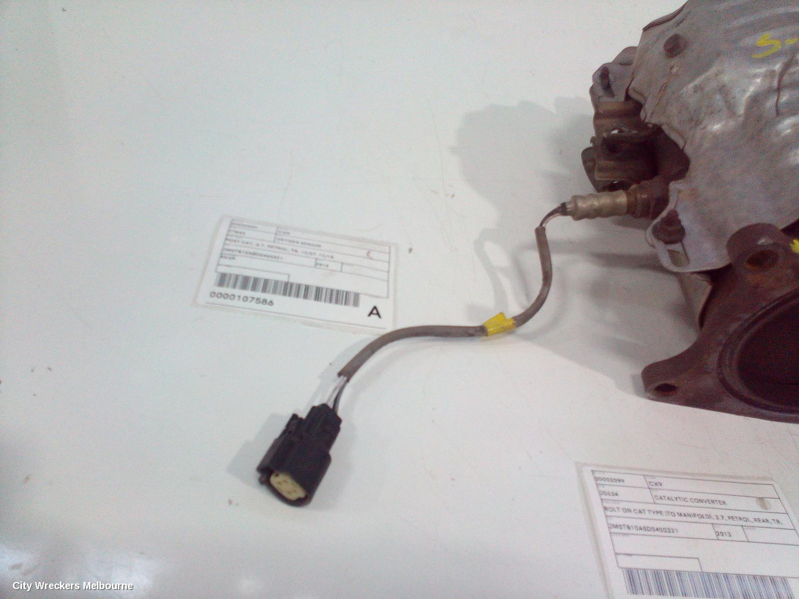 MAZDA CX9 OXYGEN SENSOR, POST CAT, 3.7, PETROL, TB, 12/2007 - 12/2015