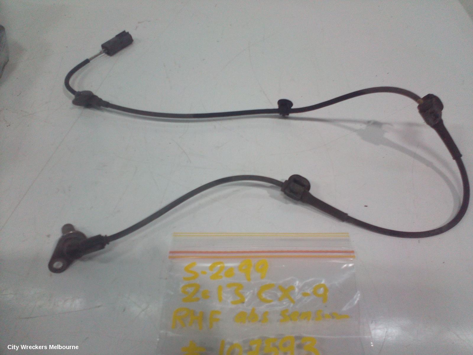 MAZDA CX9 ABS SENSOR, RH FRONT, TB, 12/2007 - 12/2015