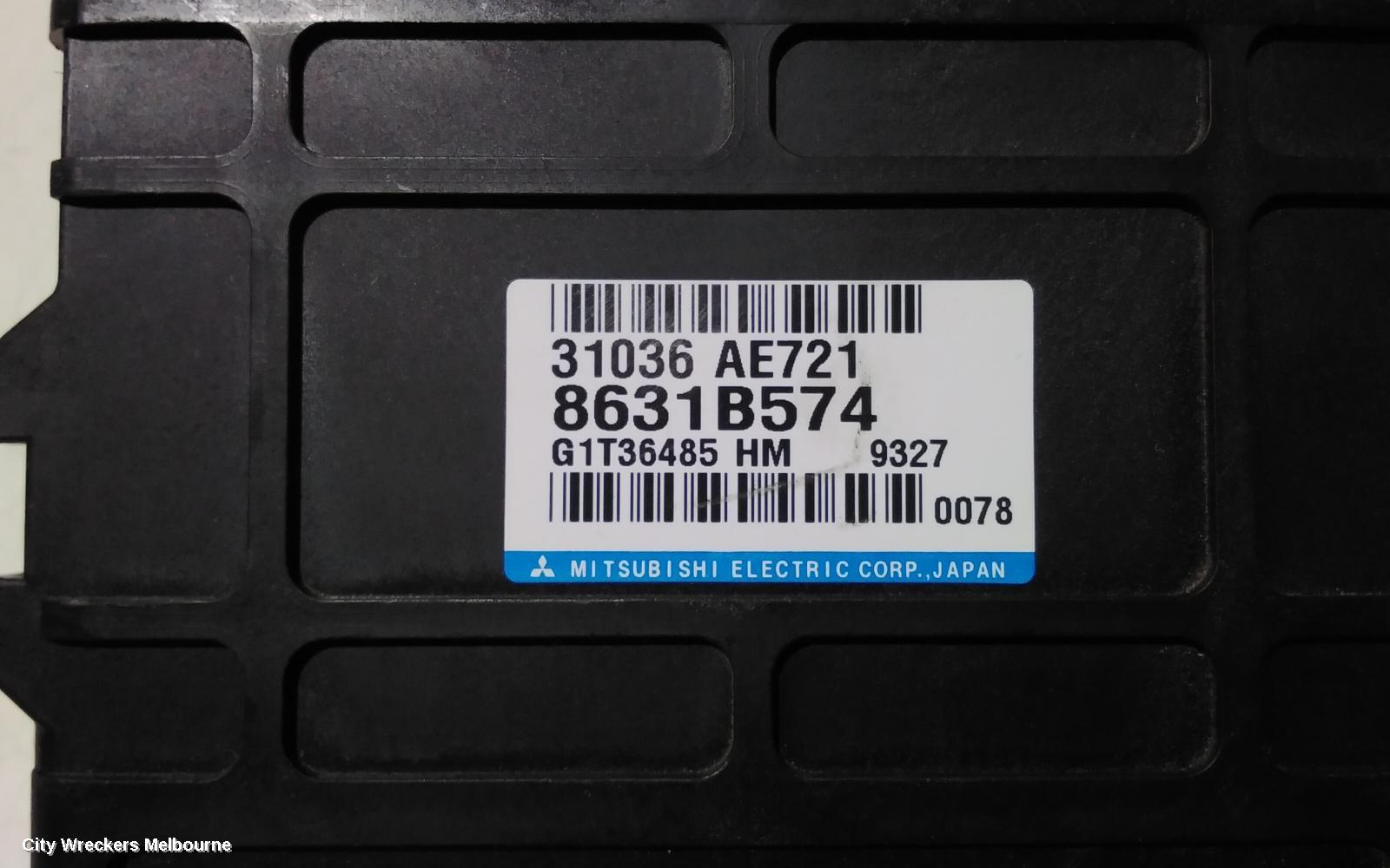 MITSUBISHI OUTLANDER ECU, TRANSMISSION ECU, ZJ-ZL, 10/2012 - 07/2021