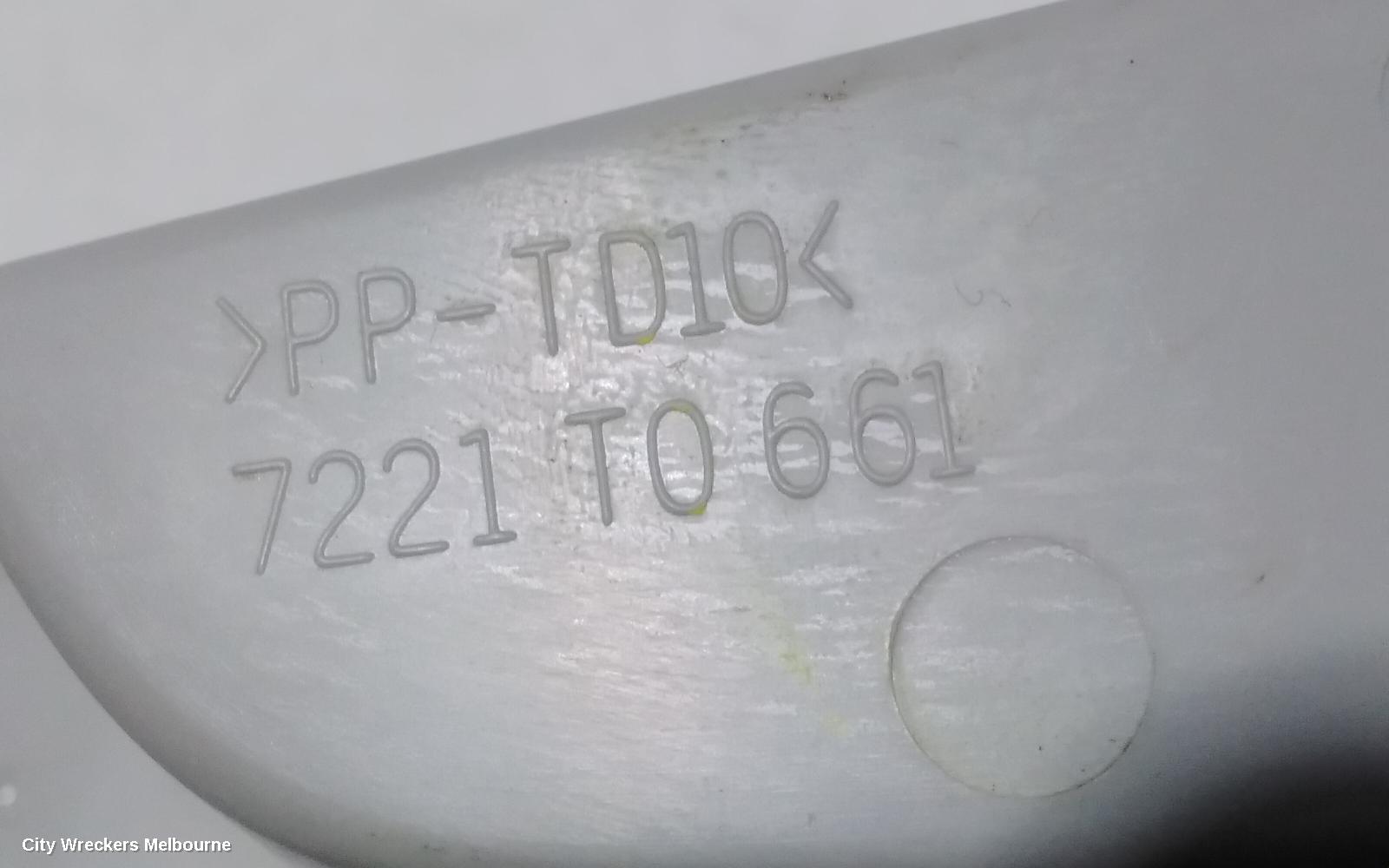 MITSUBISHI MIRAGE PWR DR WIND SWITCH, RH FRONT (MASTER SWITCH), LA-LB, HATCH, 12/2012 ONWARDS