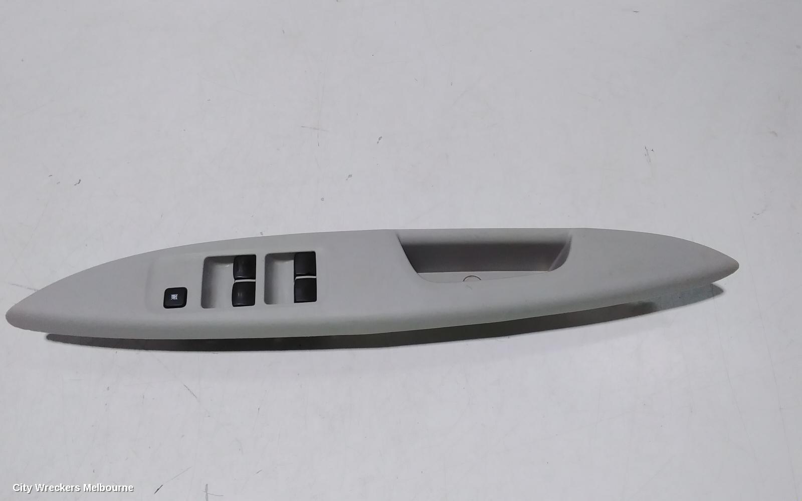 MITSUBISHI MIRAGE PWR DR WIND SWITCH, RH FRONT (MASTER SWITCH), LA-LB, HATCH, 12/2012 ONWARDS