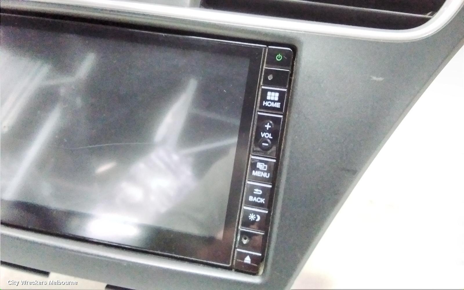 HONDA CIVIC RADIO/CD/DVD/SAT/TV, DISPLAY/HEAD UNIT, 9TH GEN, HATCH, 04/2015 - 04/2016