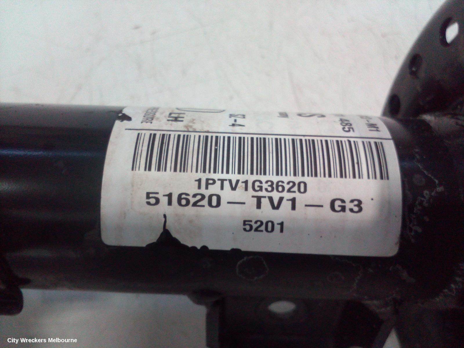 HONDA CIVIC LEFT FRONT STRUT, 9TH GEN, 1.8, HATCH, 04/2015 - 04/2016