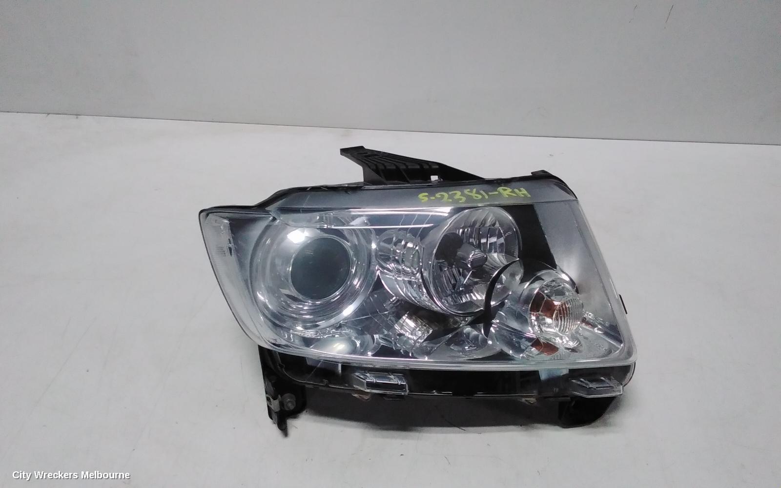 JEEP COMPASS RIGHT HEADLAMP, MK, QUAD REFLECTOR TYPE, 07/2011 - 06/2013