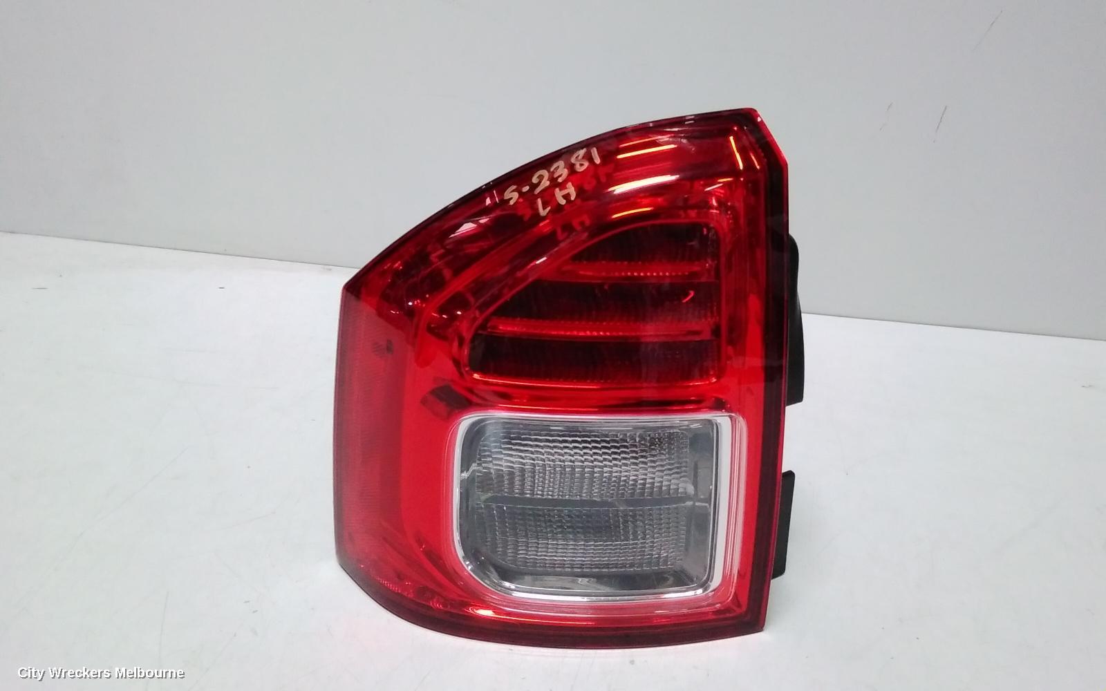 JEEP COMPASS LEFT TAILLIGHT, IN BODY, MK, LED TYPE, 07/2011 - 06/2013