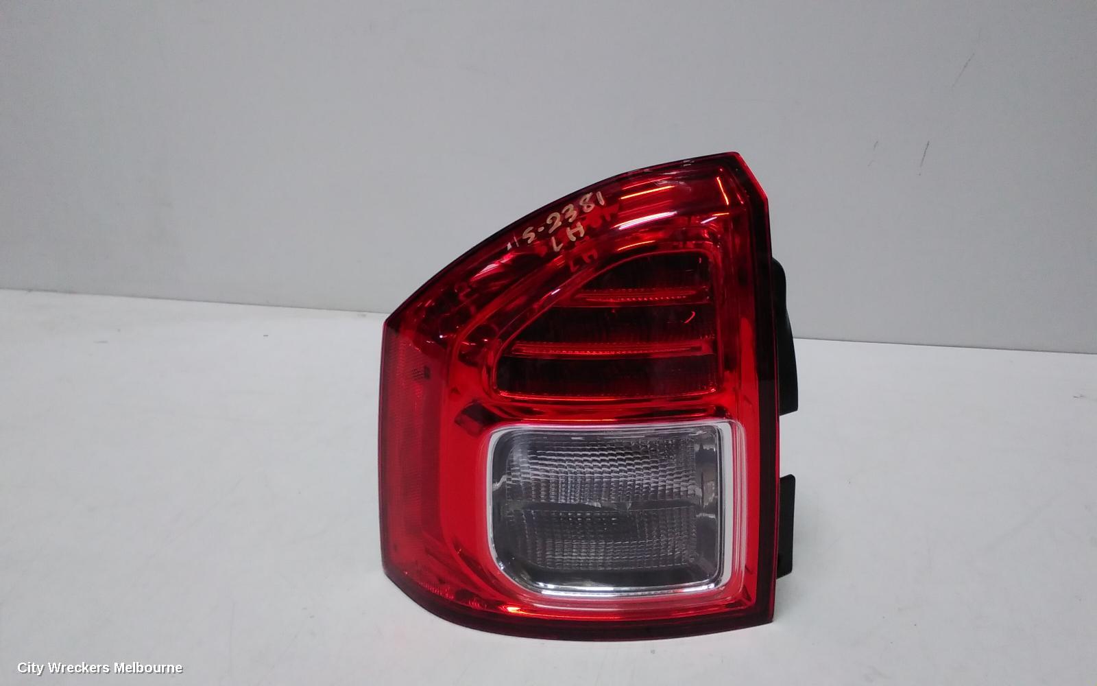 JEEP COMPASS LEFT TAILLIGHT, IN BODY, MK, LED TYPE, 07/2011 - 06/2013
