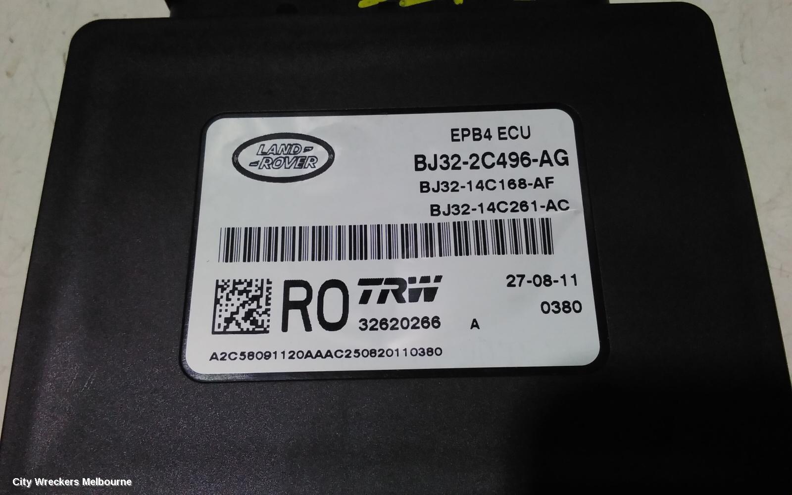 LAND ROVER RANGEROVER EVOQUE, L538, 11/2011 - 01/2019, BJ32-14C168AF DOOR CONTROL MODULE ECU: 107698