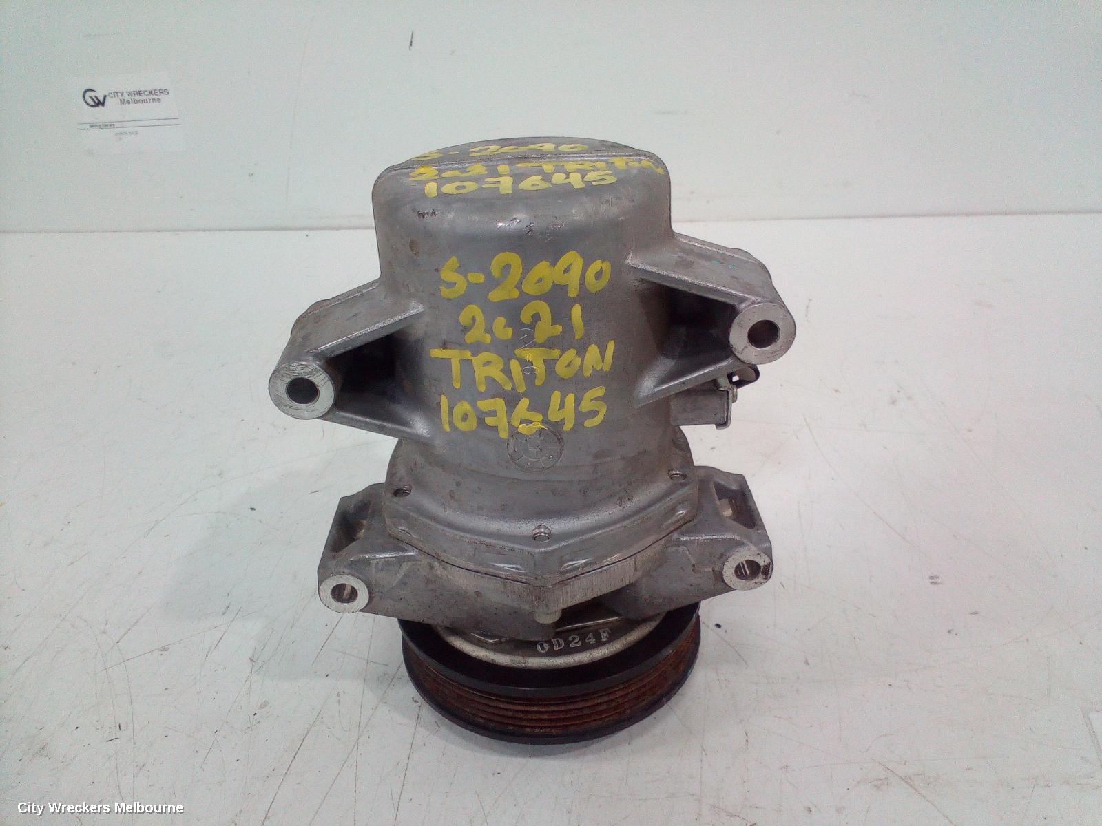 MITSUBISHI TRITON A/C COMPRESSOR, MQ-MR, 2.4, 4N15, DIESEL, 03/2015 ONWARDS