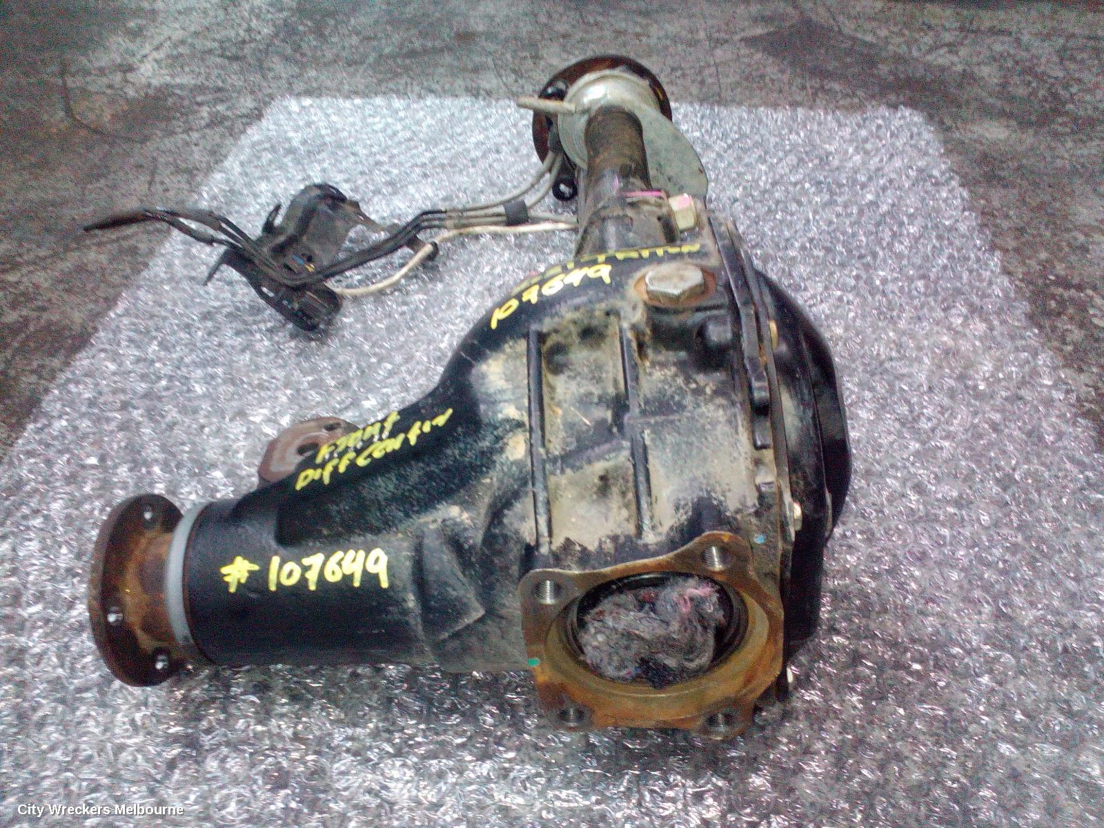 MITSUBISHI TRITON DIFFERENTIAL CENTRE, FRONT, 2.4, DIESEL, AUTO T/M, MR, 4.272 RATIO, 11/2018 ONWARDS
