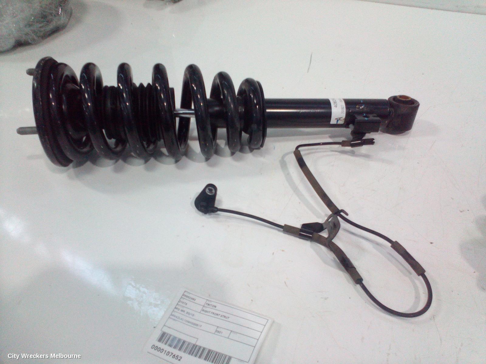 MITSUBISHI TRITON RIGHT FRONT STRUT, MQ-MR, 03/2015 - 10/2023