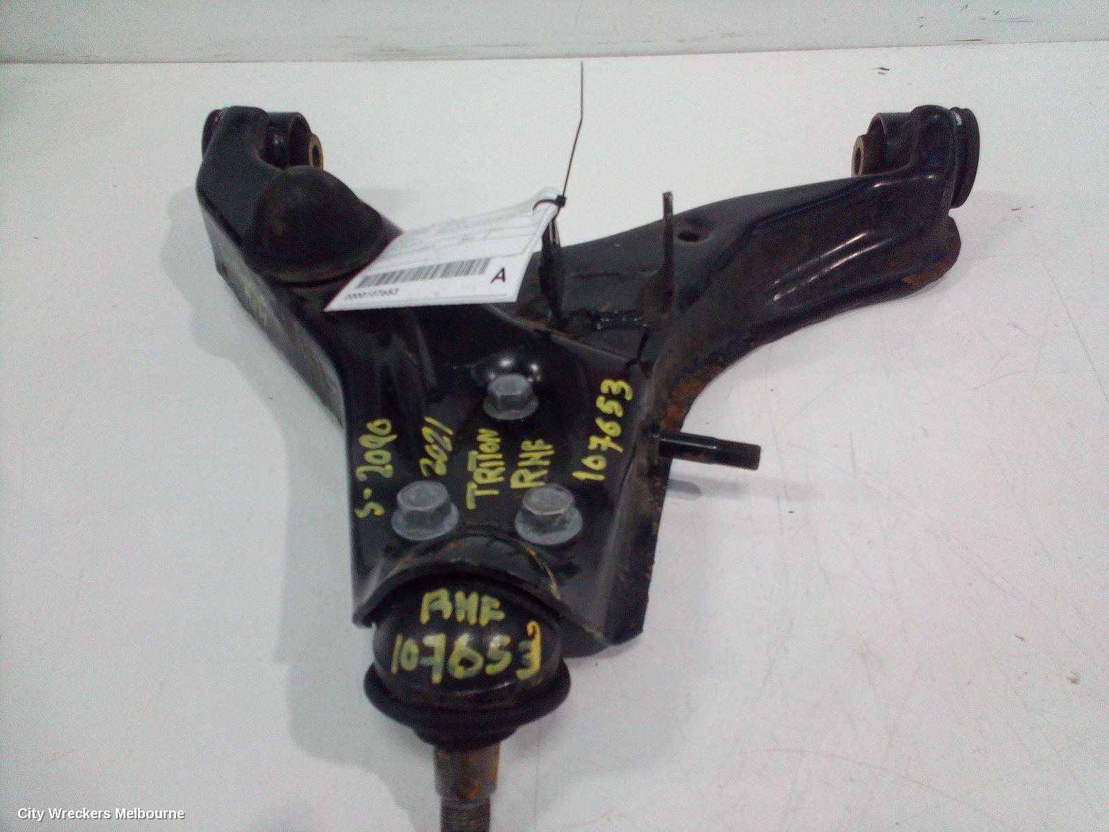 MITSUBISHI TRITON RIGHT FRONT LOWER CONTROL ARM, MQ-MR, 03/2015 - 10/2023