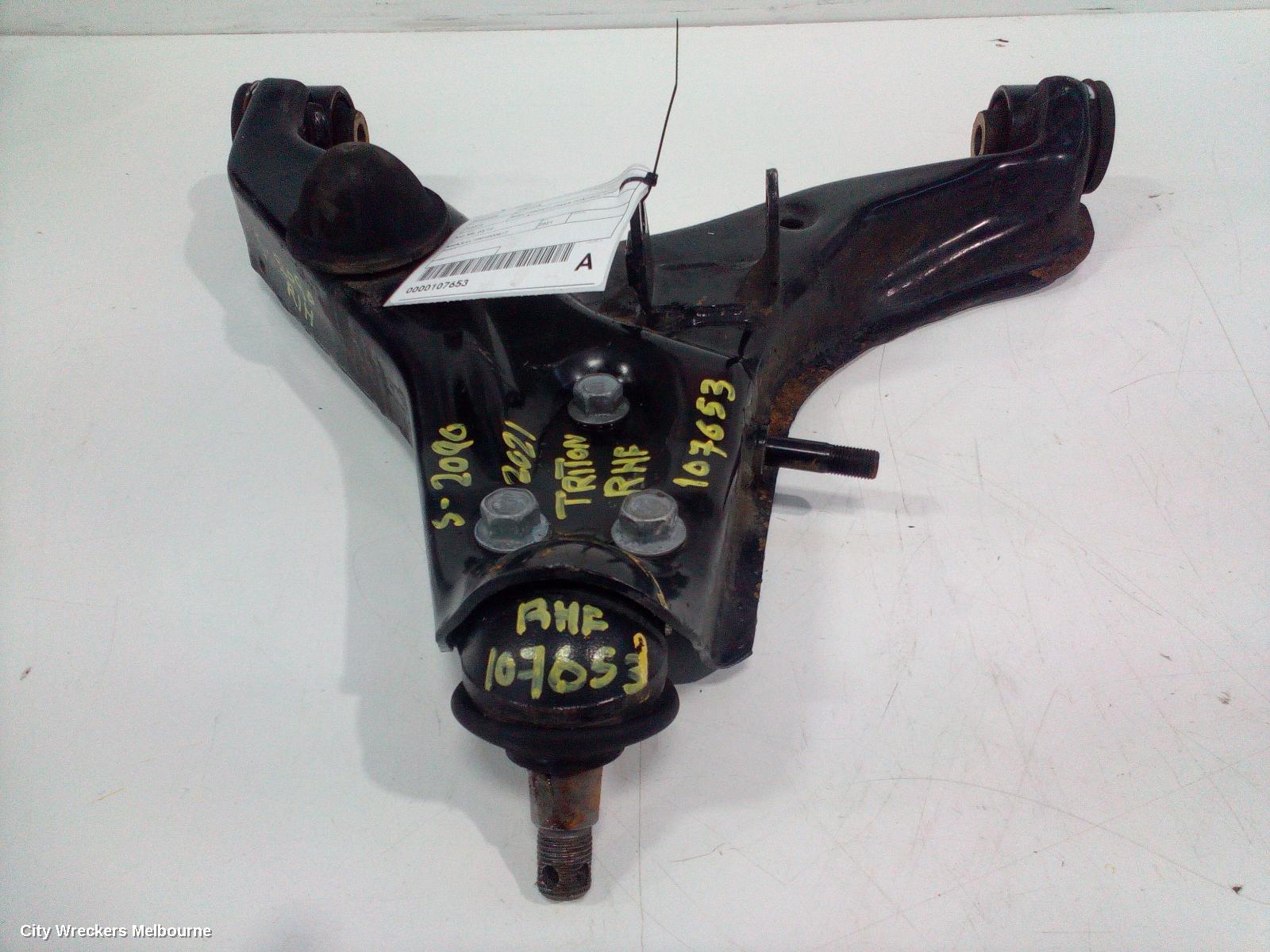 MITSUBISHI TRITON RIGHT FRONT LOWER CONTROL ARM, MQ-MR, 03/2015 - 10/2023