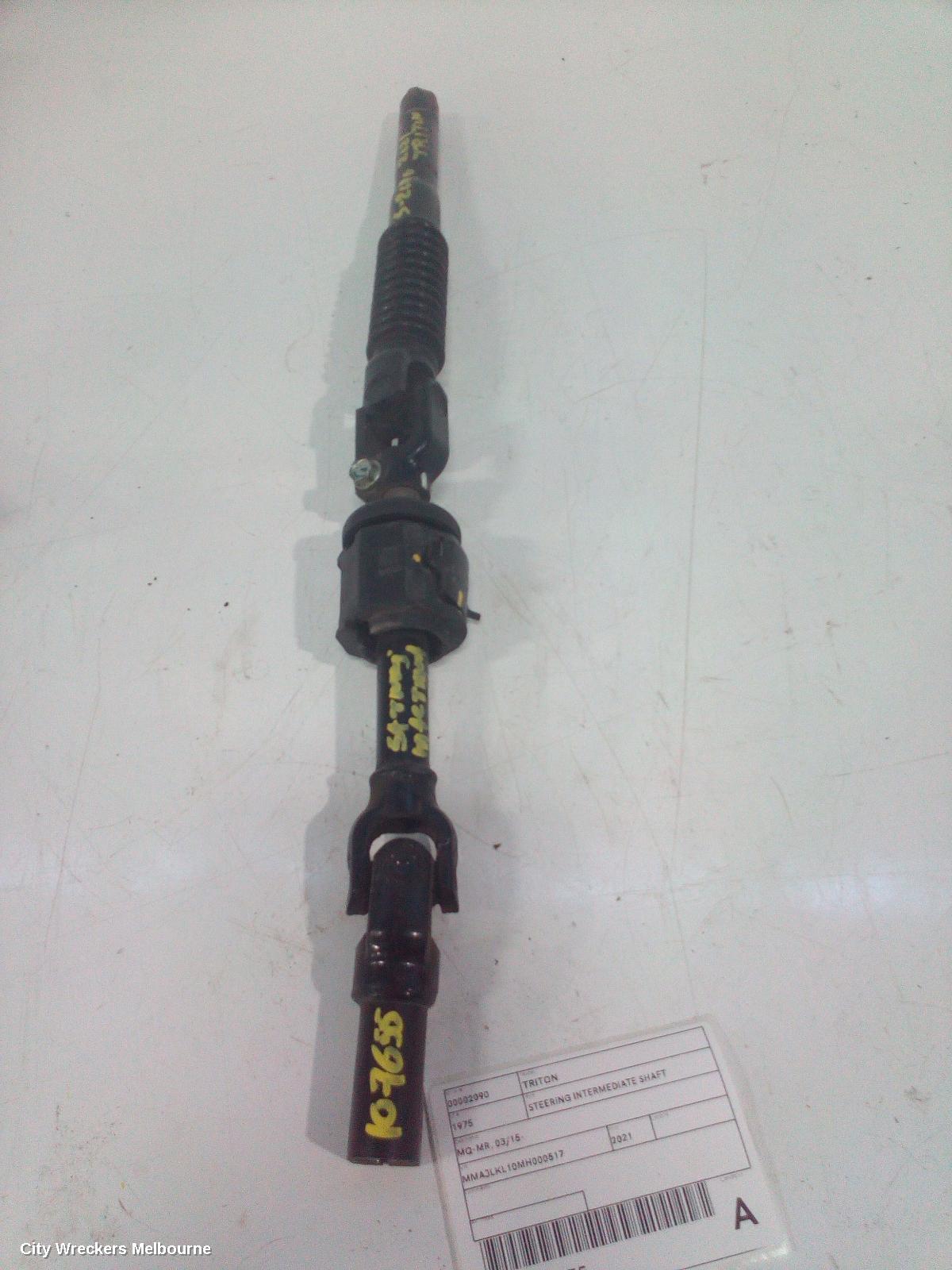 MITSUBISHI TRITON STEERING INTERMEDIATE SHAFT, MQ-MR, 03/2015 - 10/2023